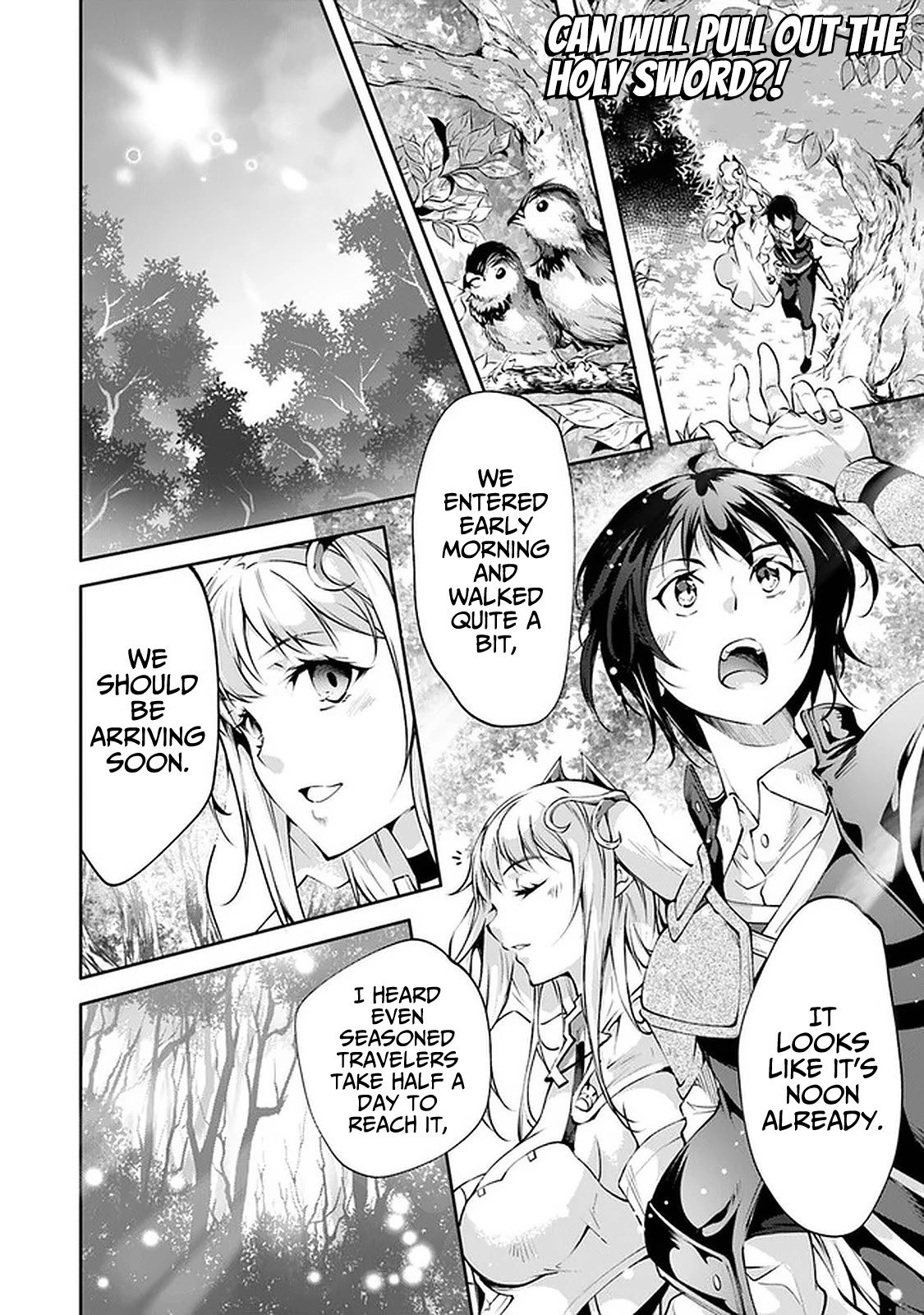 Kamigami ni Sodaterare Shimo no, Saikyou to Naru chapter 16 page 3