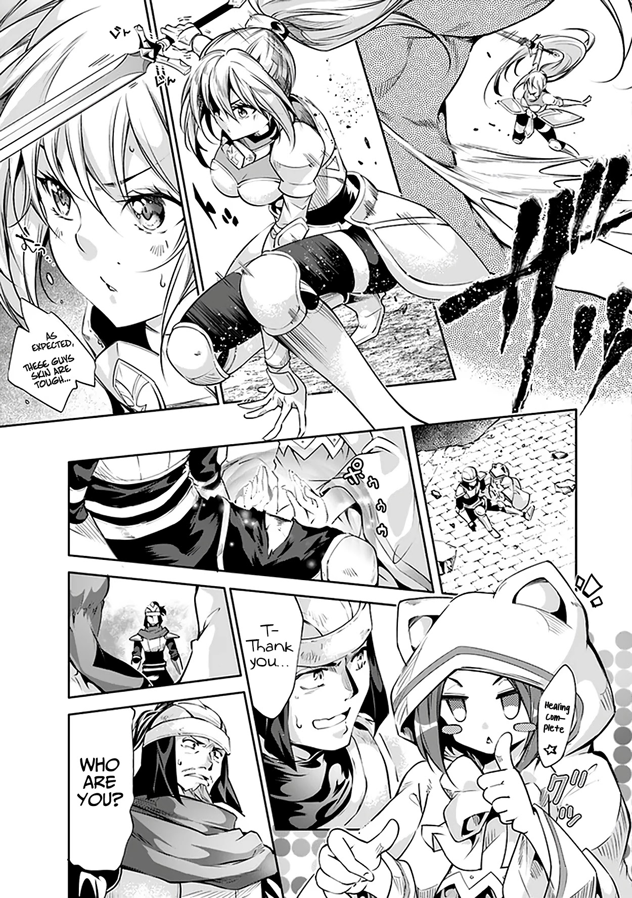 Kamigami ni Sodaterare Shimo no, Saikyou to Naru chapter 17 page 13