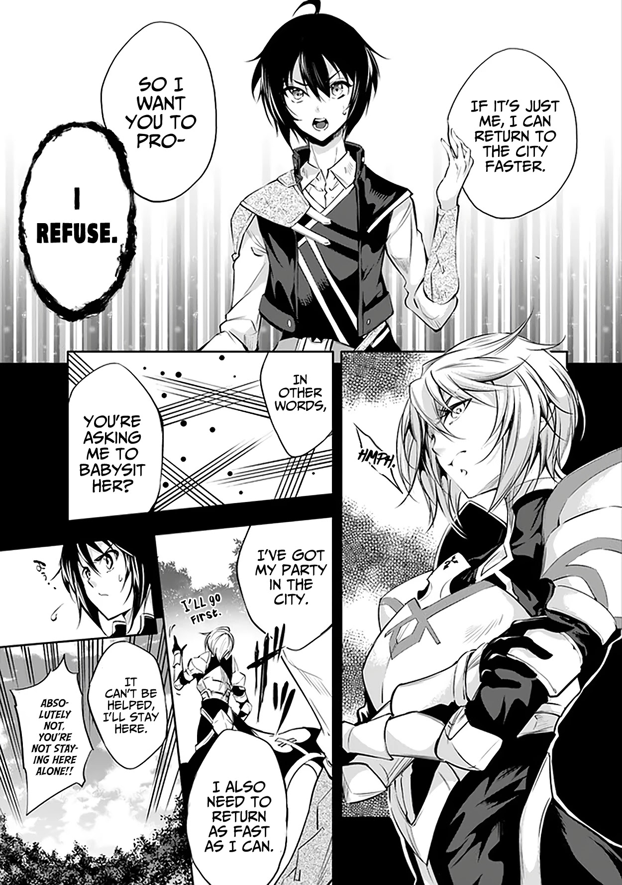 Kamigami ni Sodaterare Shimo no, Saikyou to Naru chapter 17 page 21