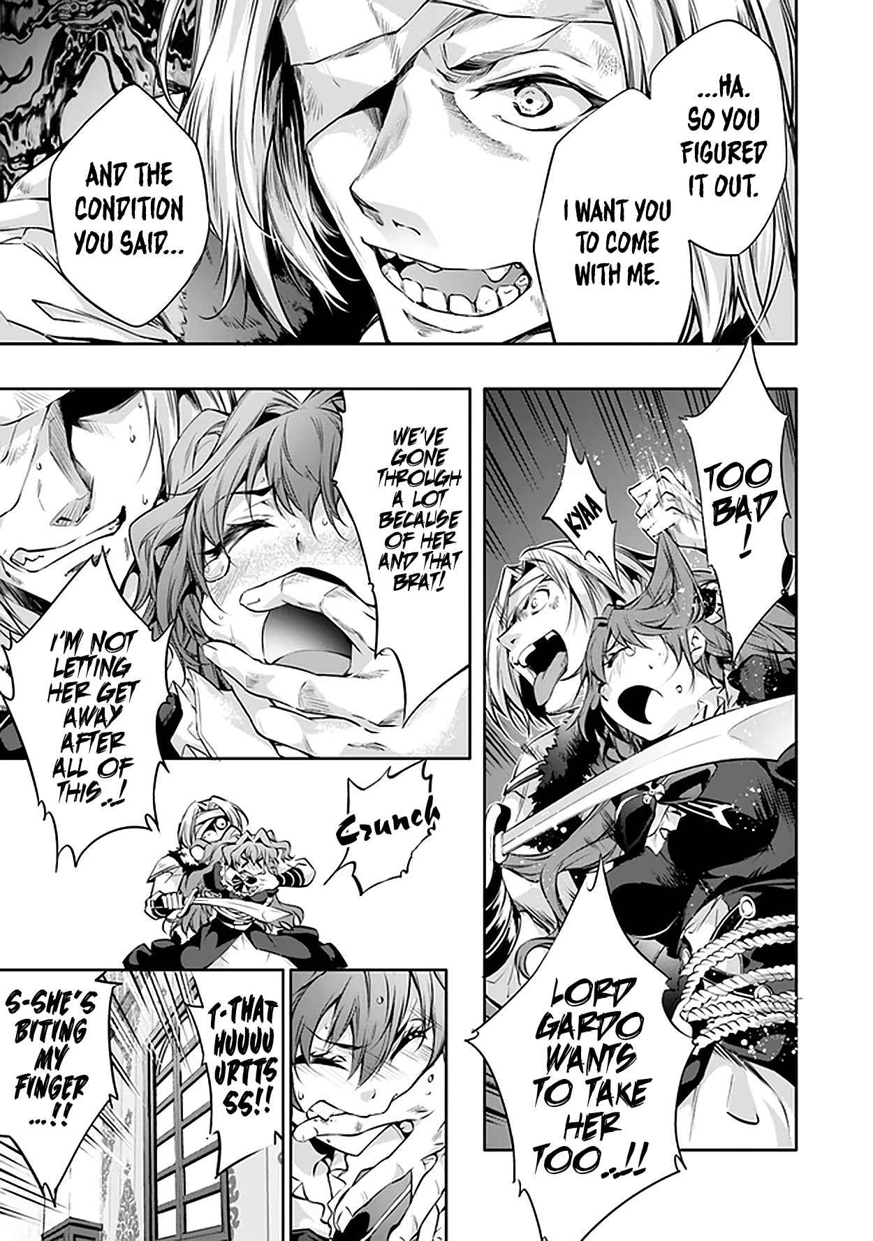 Kamigami ni Sodaterare Shimo no, Saikyou to Naru chapter 18 page 8