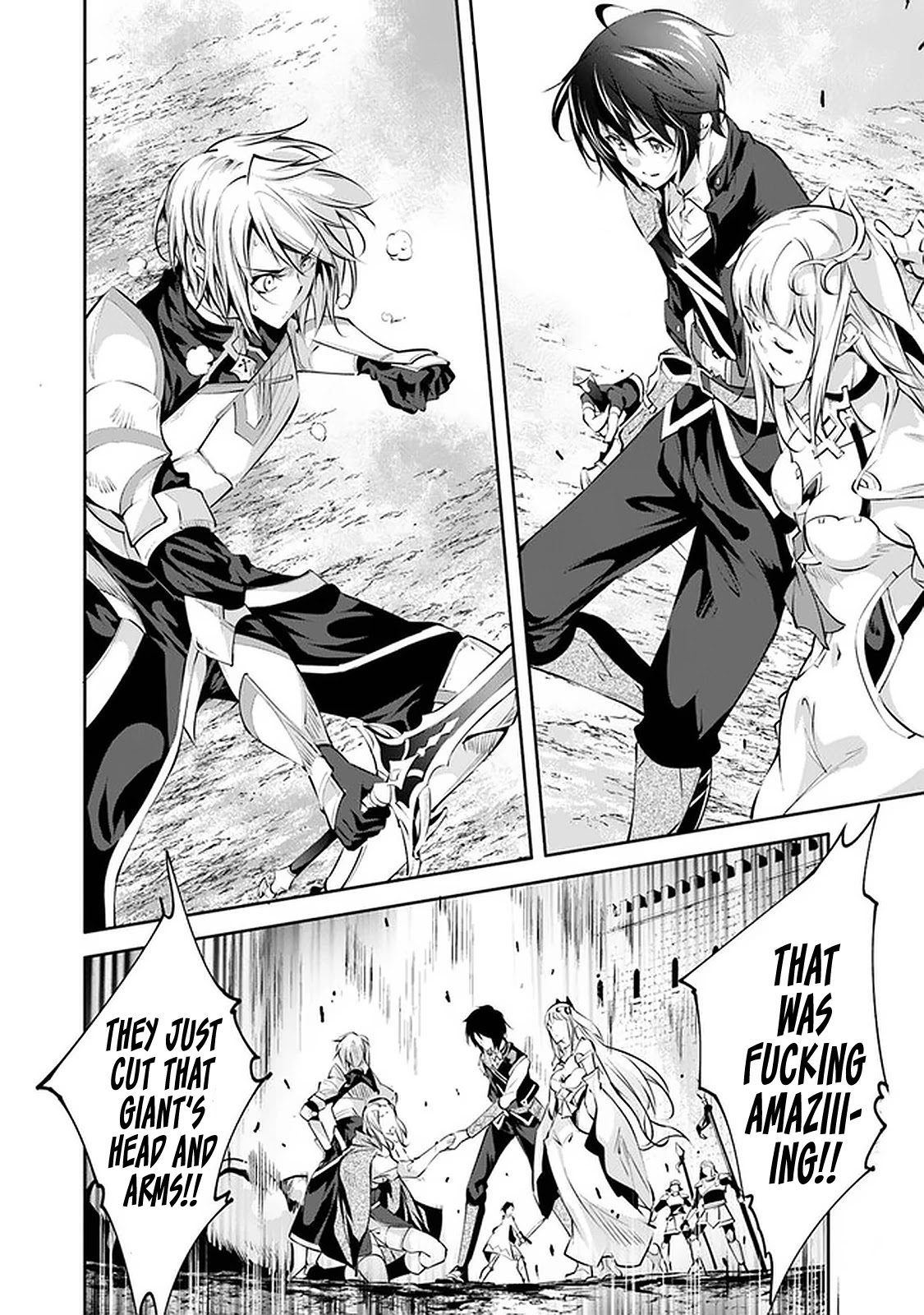 Kamigami ni Sodaterare Shimo no, Saikyou to Naru chapter 19 page 12