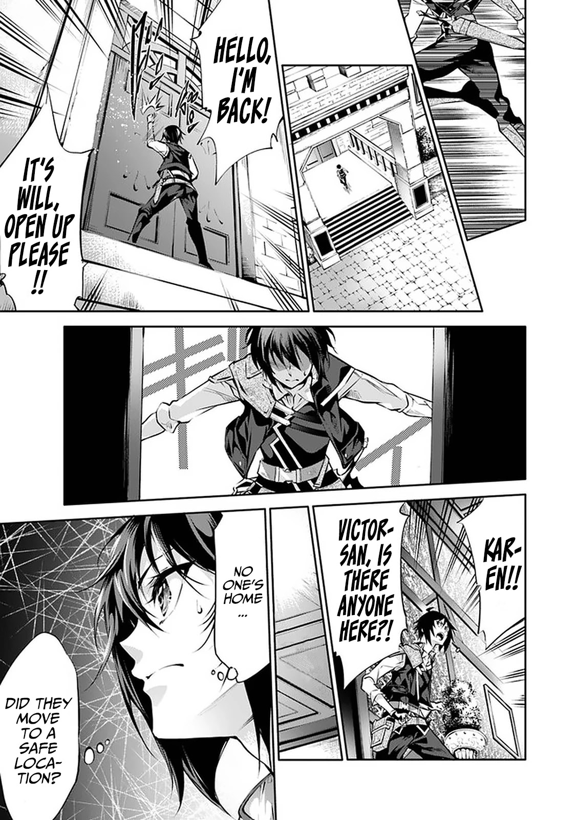 Kamigami ni Sodaterare Shimo no, Saikyou to Naru chapter 20 page 8