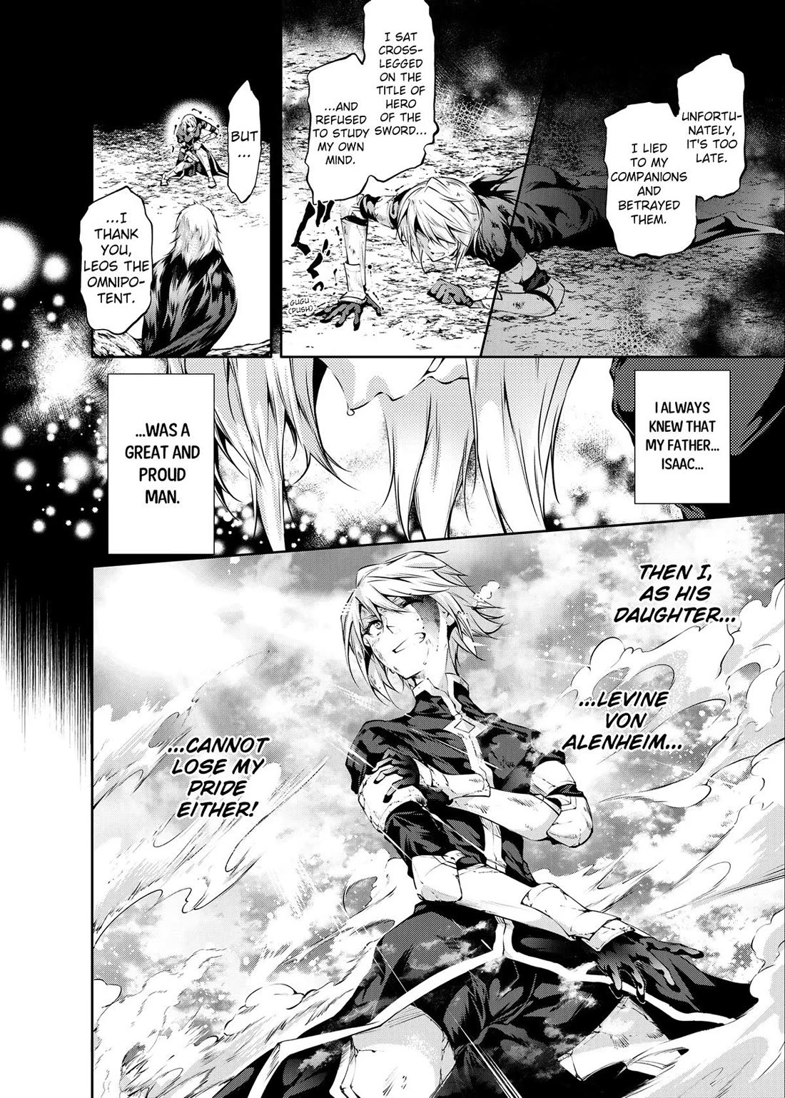 Kamigami ni Sodaterare Shimo no, Saikyou to Naru chapter 25 page 28