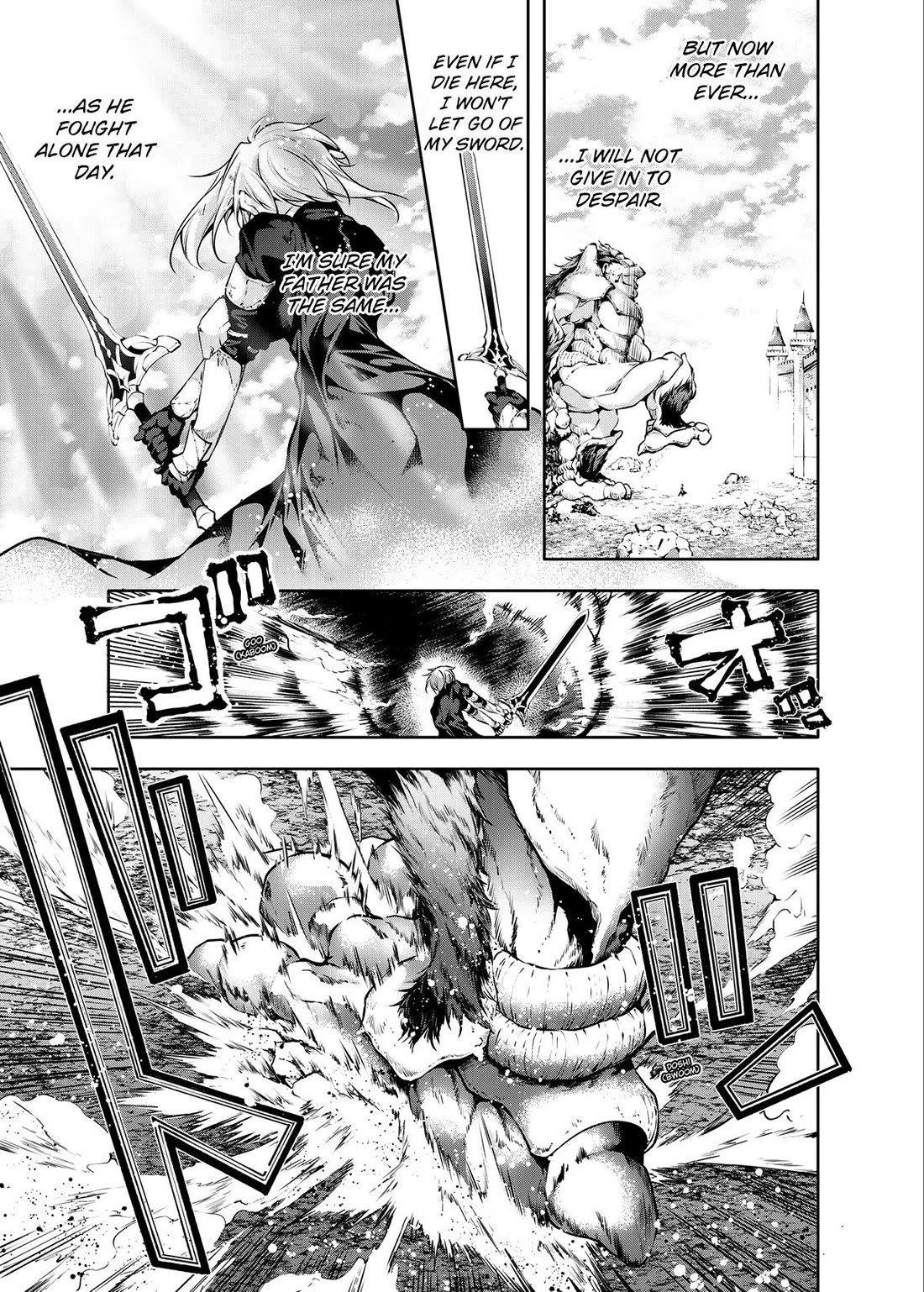 Kamigami ni Sodaterare Shimo no, Saikyou to Naru chapter 25 page 35