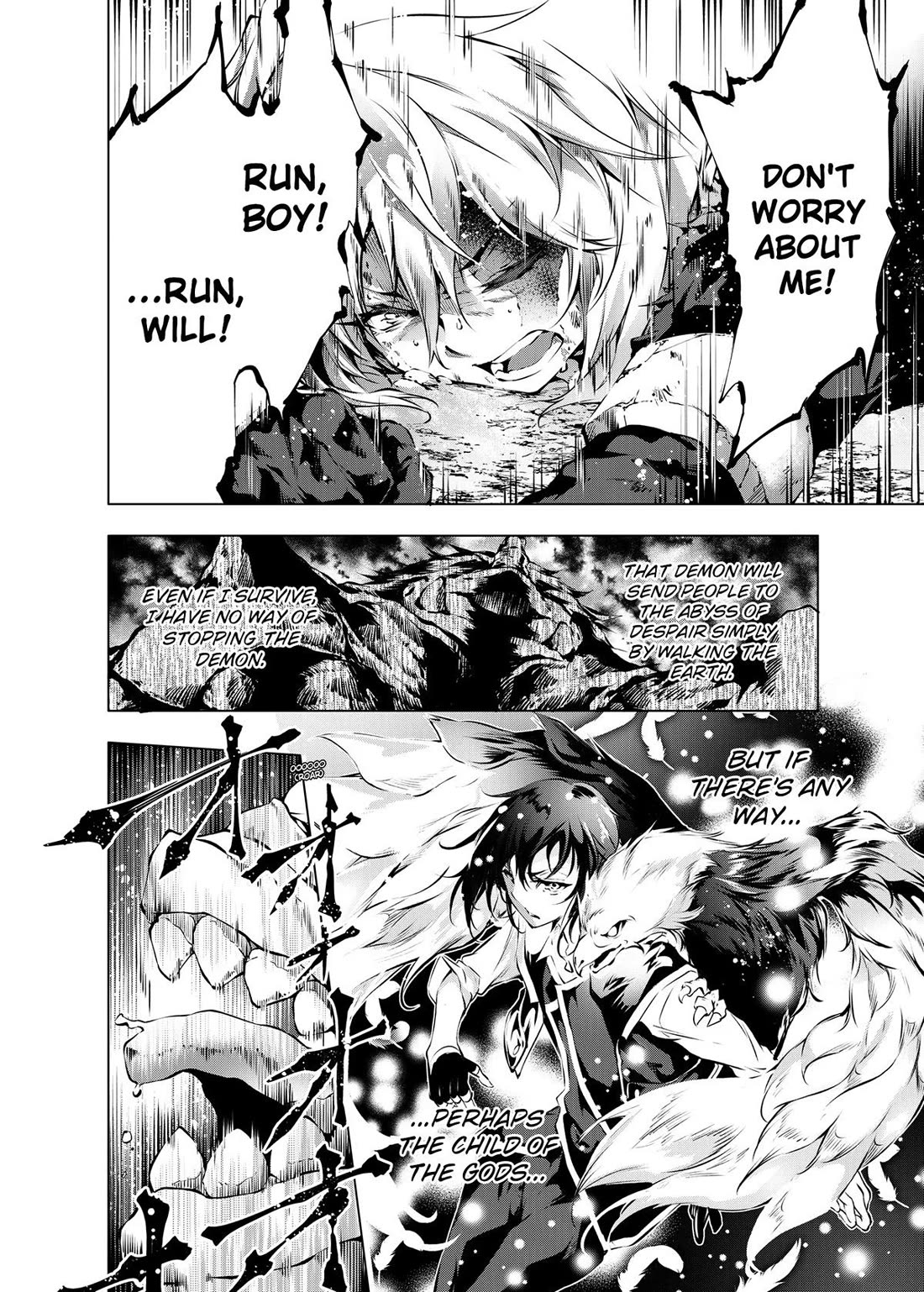 Kamigami ni Sodaterare Shimo no, Saikyou to Naru chapter 26 page 11