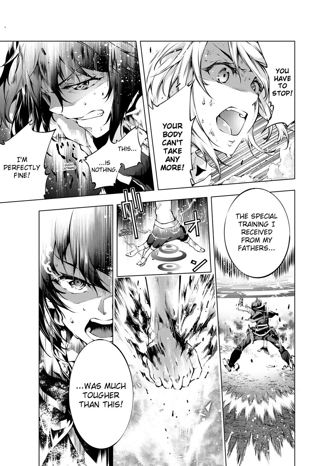 Kamigami ni Sodaterare Shimo no, Saikyou to Naru chapter 26 page 14