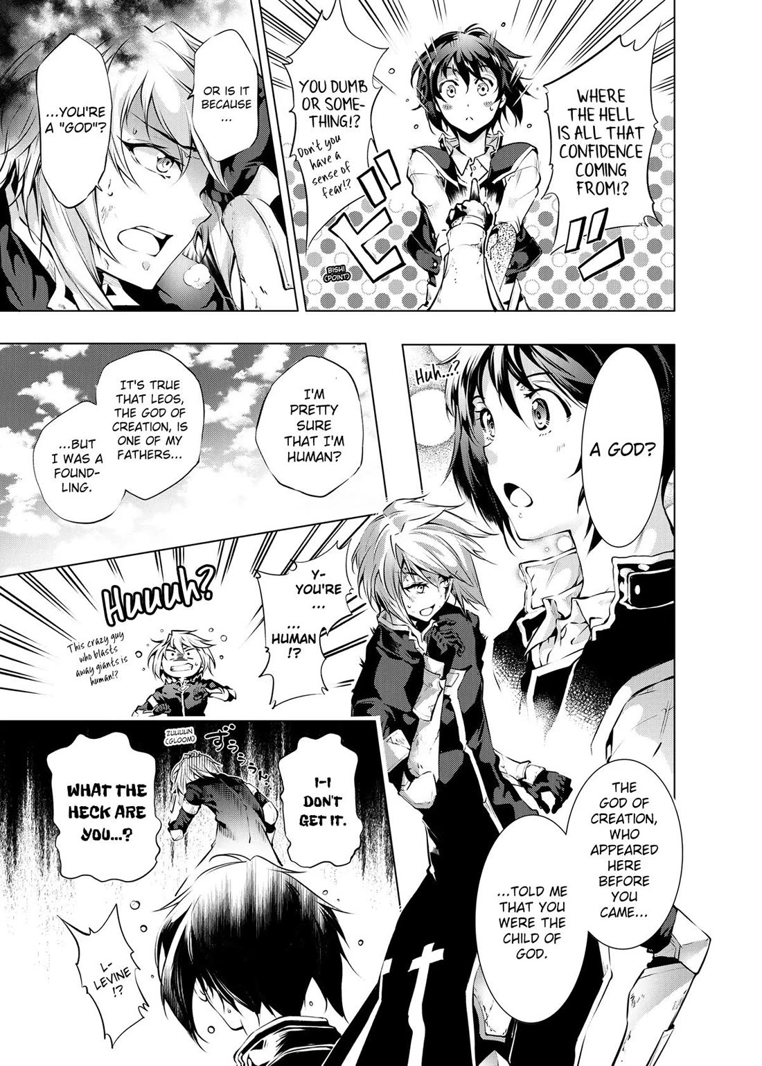 Kamigami ni Sodaterare Shimo no, Saikyou to Naru chapter 27 page 11