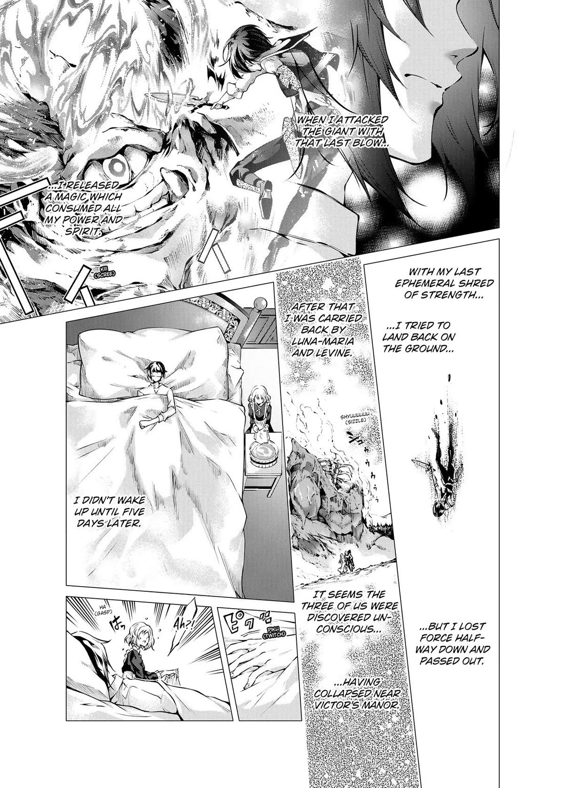 Kamigami ni Sodaterare Shimo no, Saikyou to Naru chapter 28 page 7