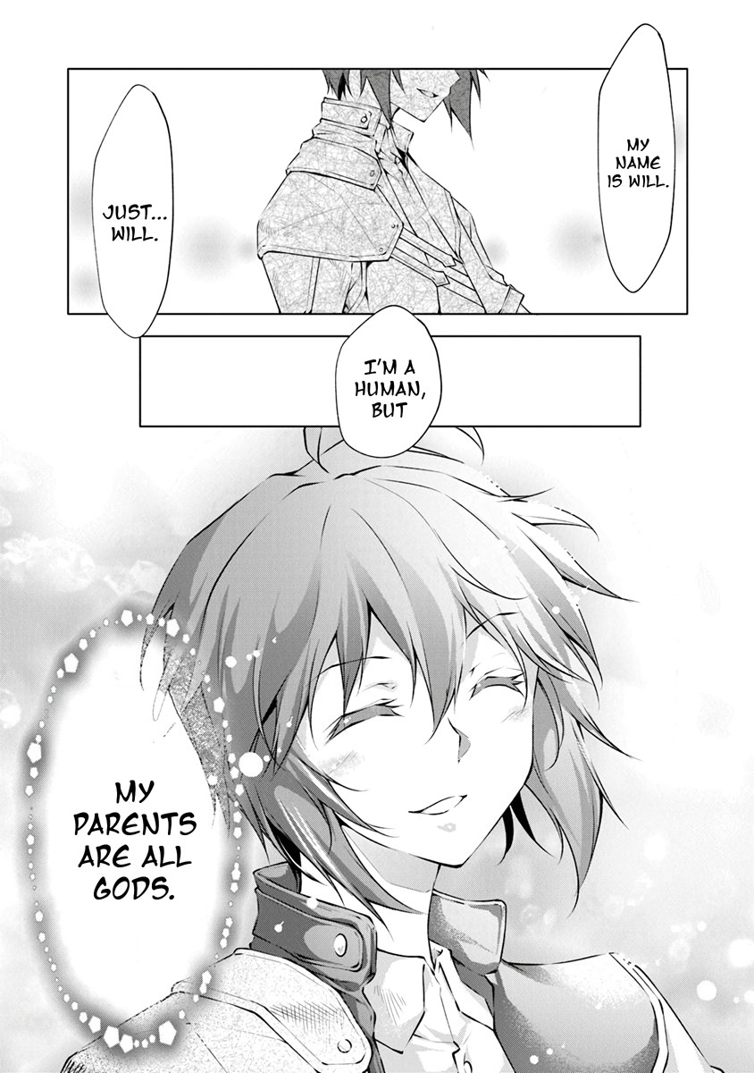 Kamigami ni Sodaterare Shimo no, Saikyou to Naru chapter 3 page 19