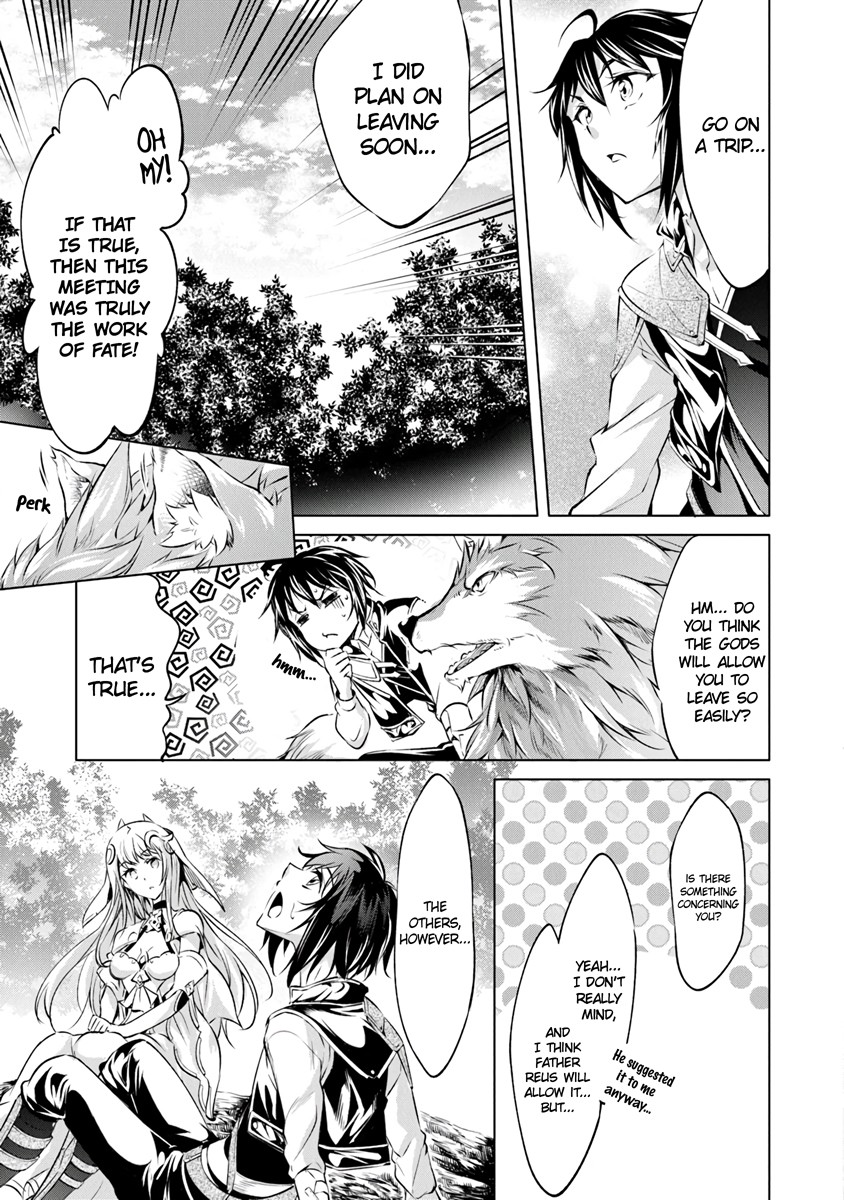 Kamigami ni Sodaterare Shimo no, Saikyou to Naru chapter 3 page 23