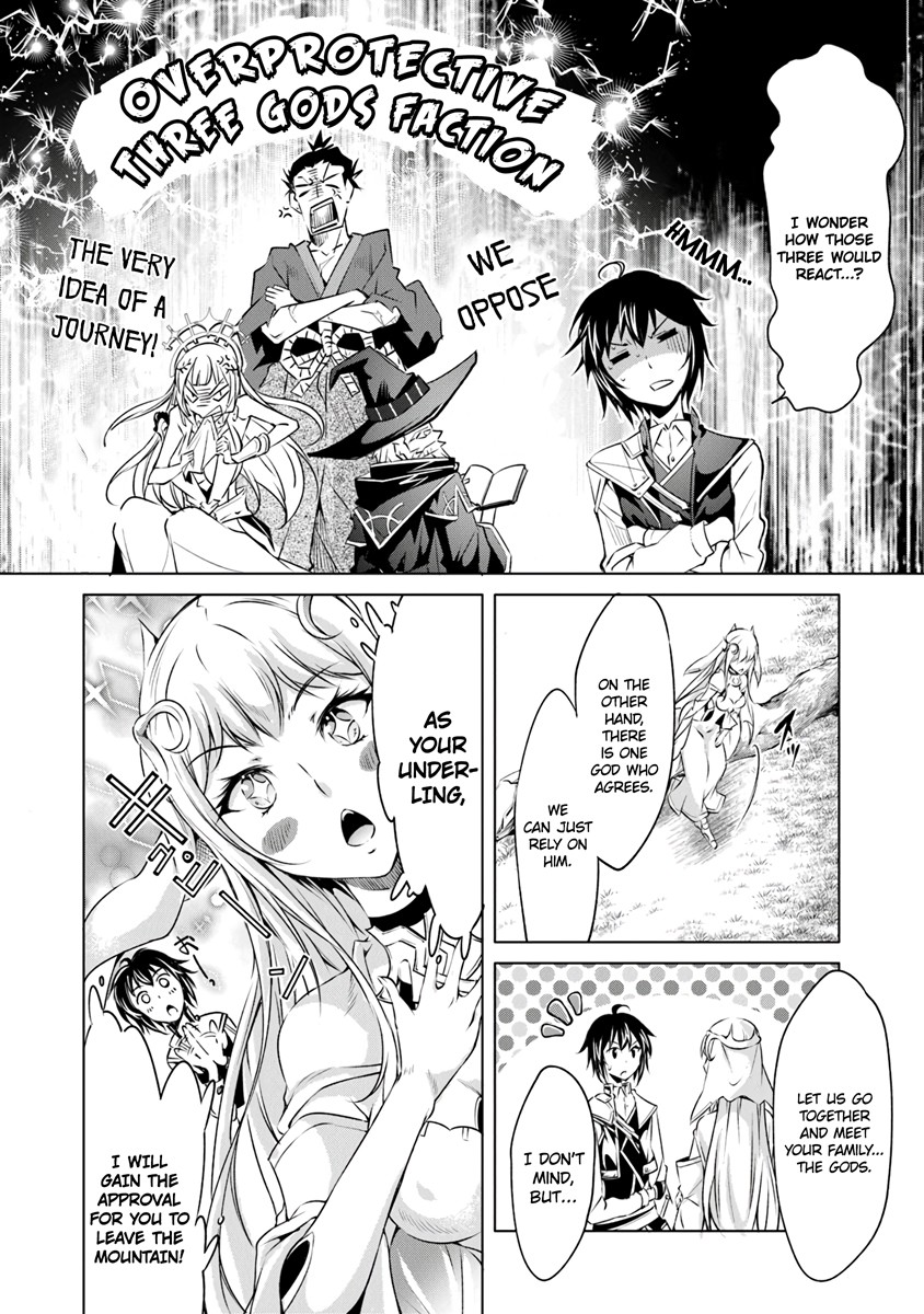 Kamigami ni Sodaterare Shimo no, Saikyou to Naru chapter 3 page 24