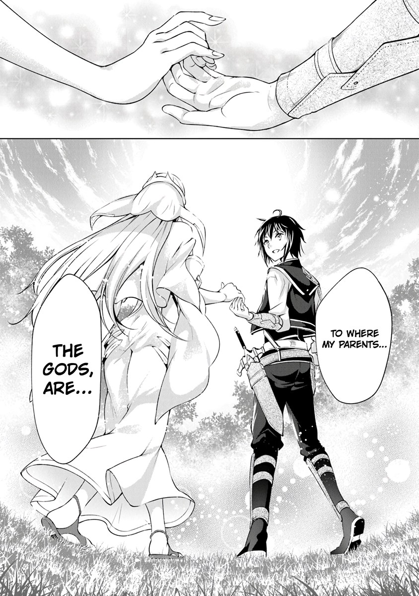 Kamigami ni Sodaterare Shimo no, Saikyou to Naru chapter 3 page 27