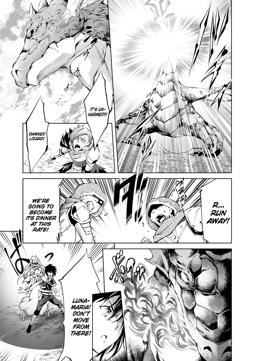 Kamigami ni Sodaterare Shimo no, Saikyou to Naru chapter 3 page 5