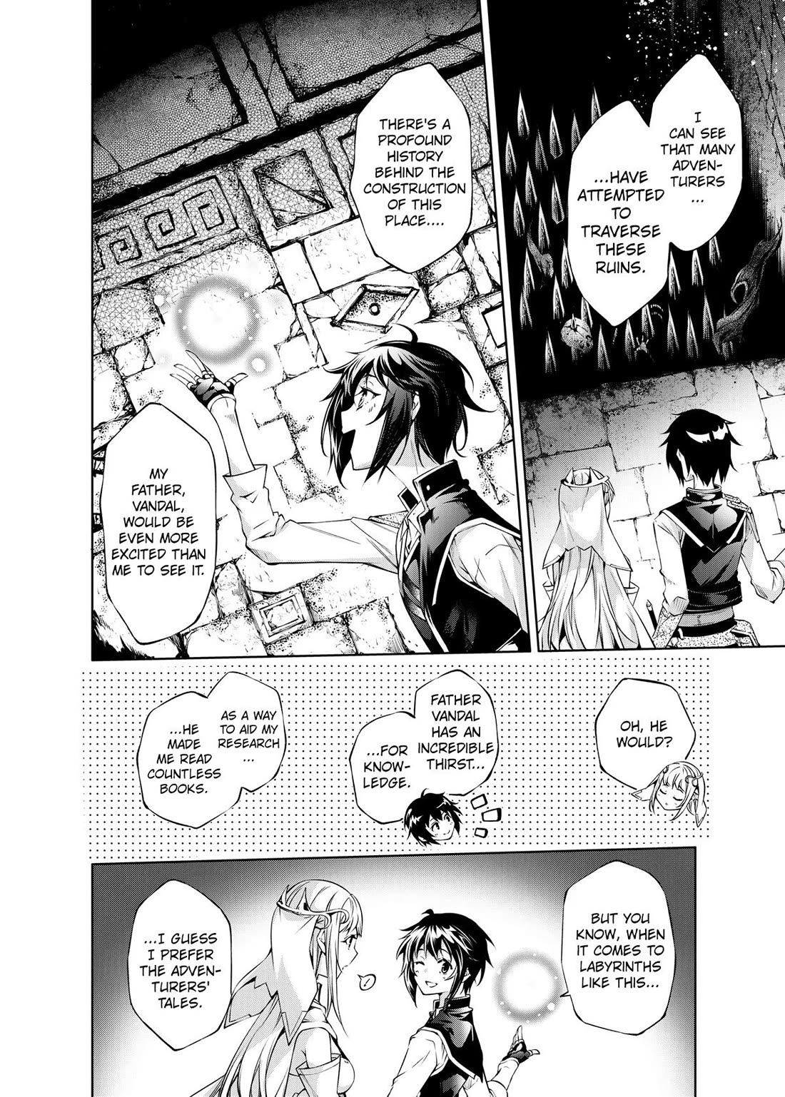 Kamigami ni Sodaterare Shimo no, Saikyou to Naru chapter 30 page 14