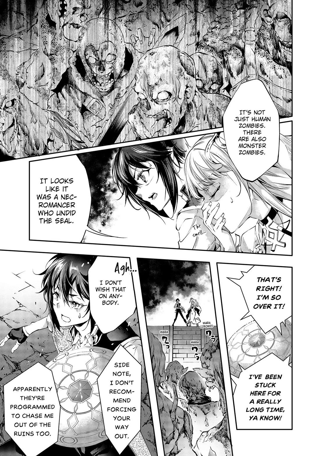 Kamigami ni Sodaterare Shimo no, Saikyou to Naru chapter 31 page 15