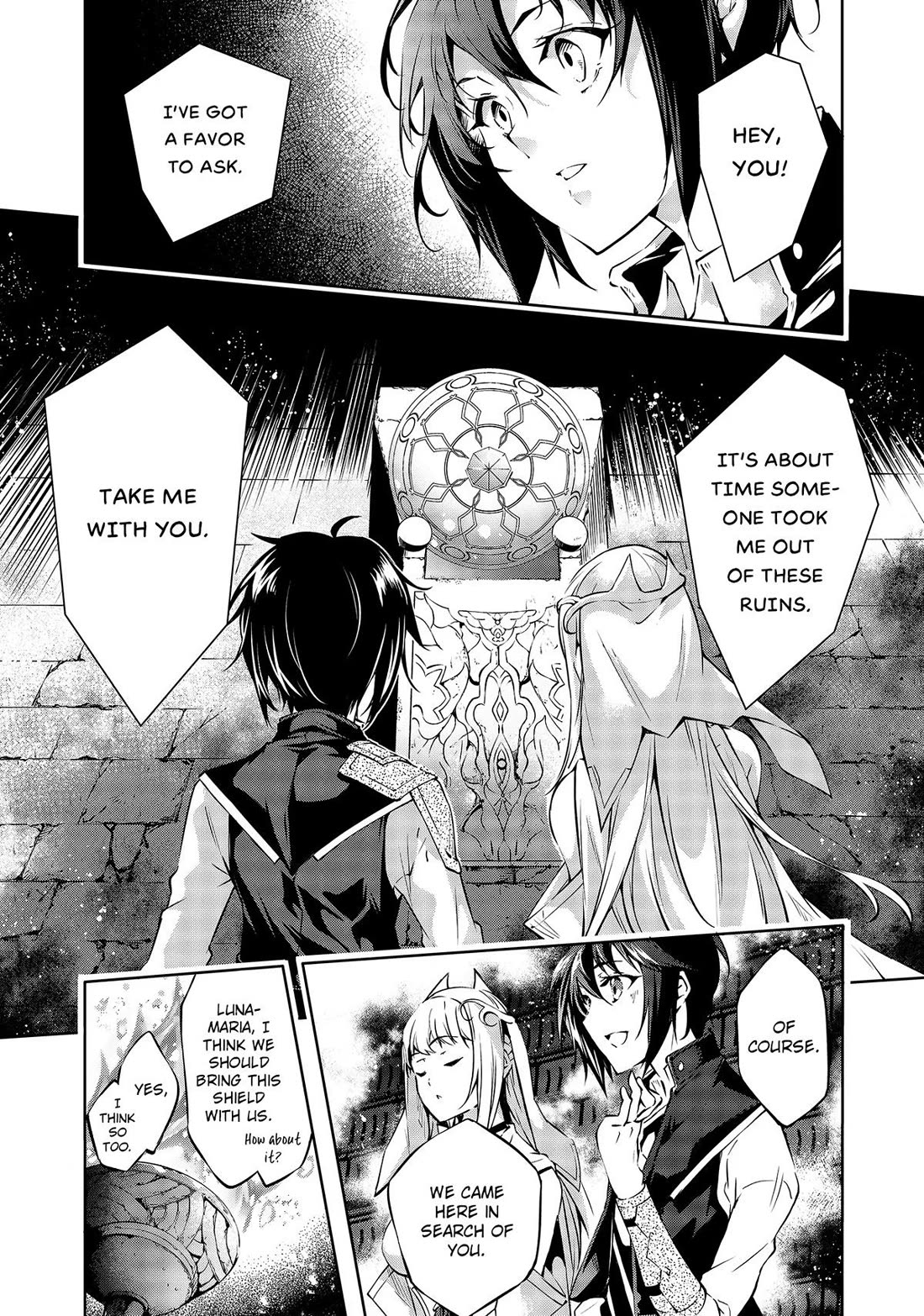 Kamigami ni Sodaterare Shimo no, Saikyou to Naru chapter 31 page 9