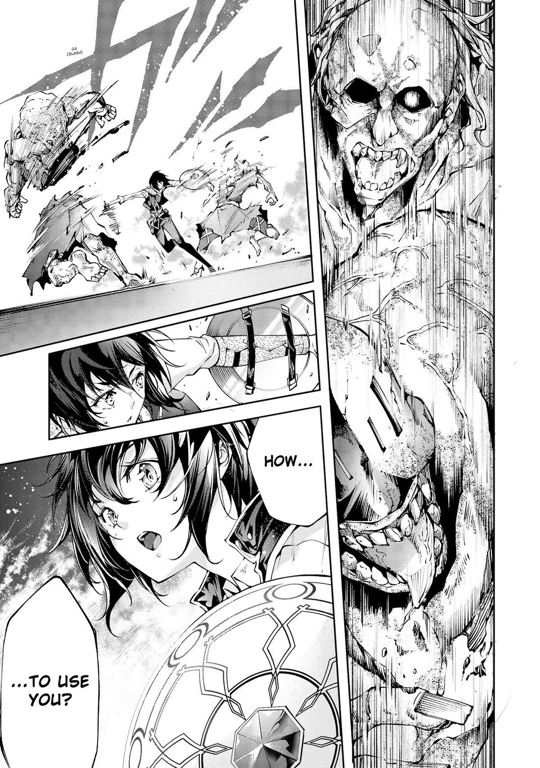 Kamigami ni Sodaterare Shimo no, Saikyou to Naru chapter 32 page 1