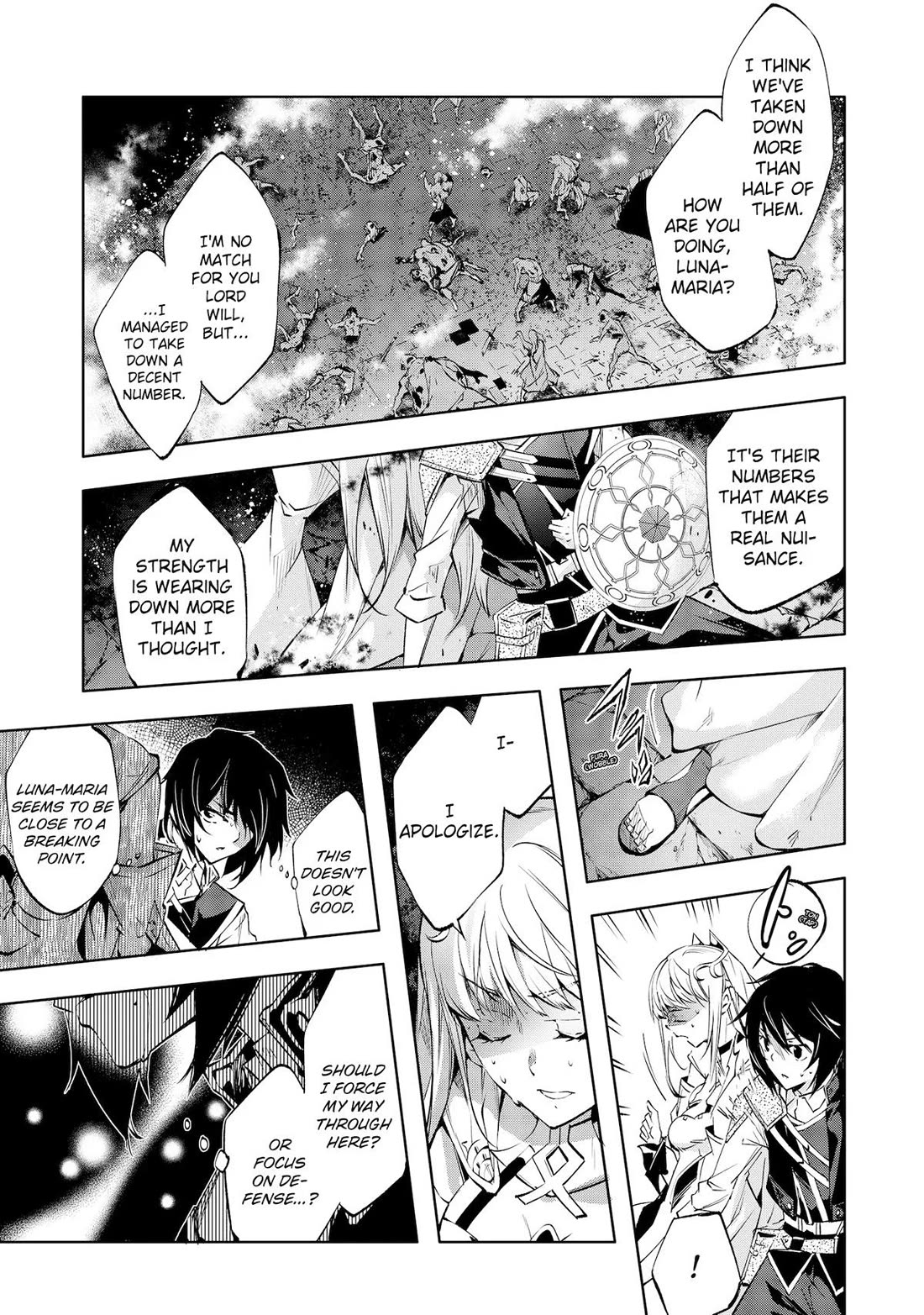 Kamigami ni Sodaterare Shimo no, Saikyou to Naru chapter 32 page 11