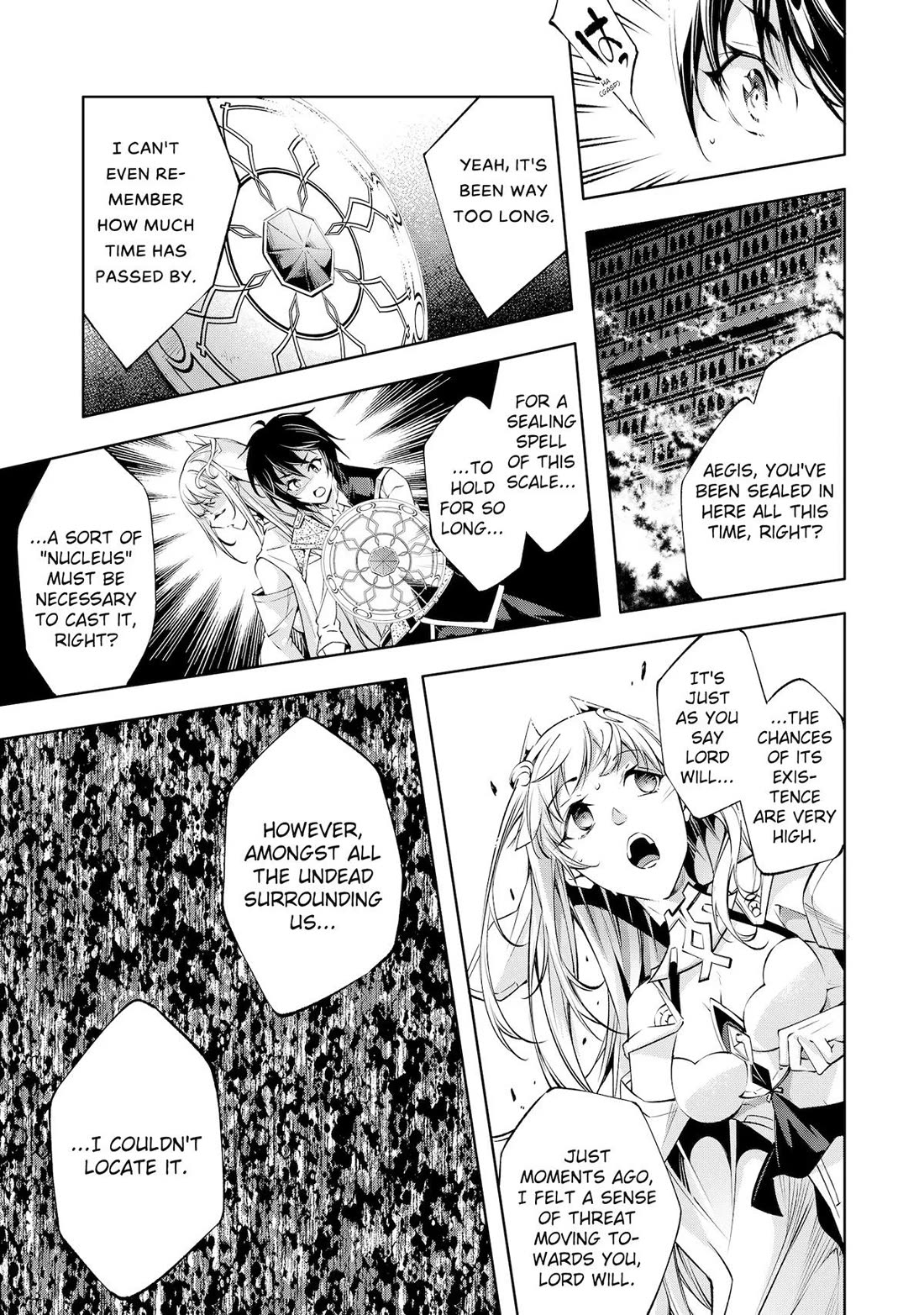 Kamigami ni Sodaterare Shimo no, Saikyou to Naru chapter 32 page 13