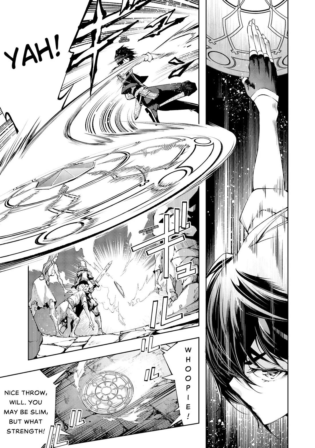 Kamigami ni Sodaterare Shimo no, Saikyou to Naru chapter 32 page 3