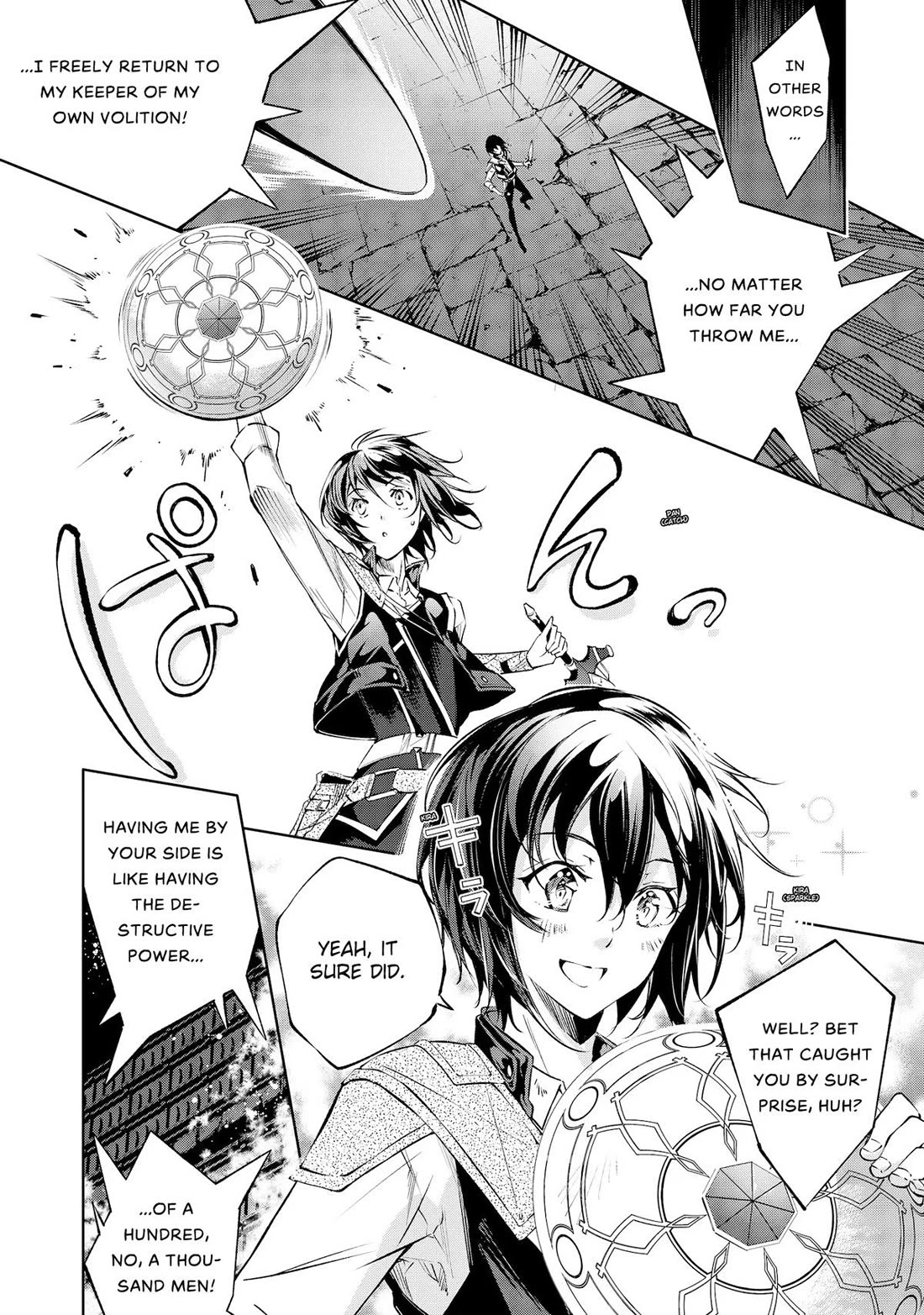 Kamigami ni Sodaterare Shimo no, Saikyou to Naru chapter 32 page 5