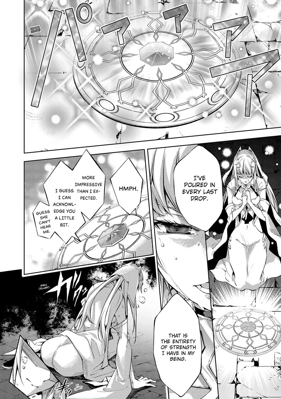 Kamigami ni Sodaterare Shimo no, Saikyou to Naru chapter 33 page 18