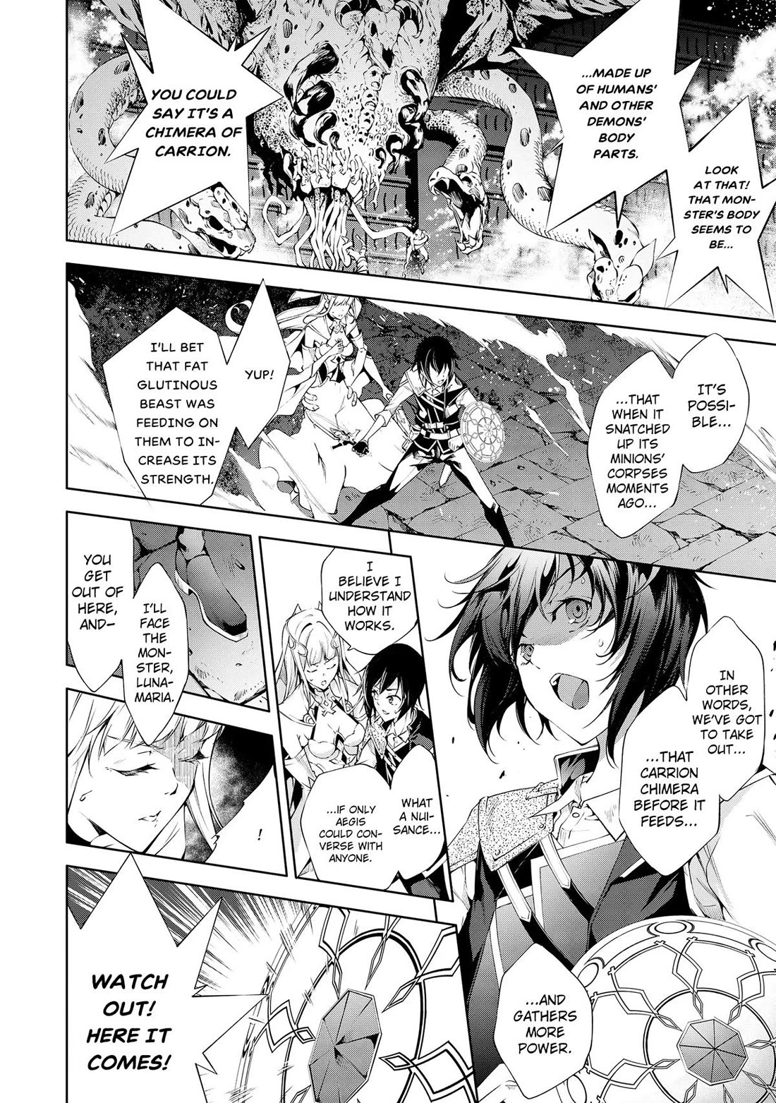 Kamigami ni Sodaterare Shimo no, Saikyou to Naru chapter 33 page 2