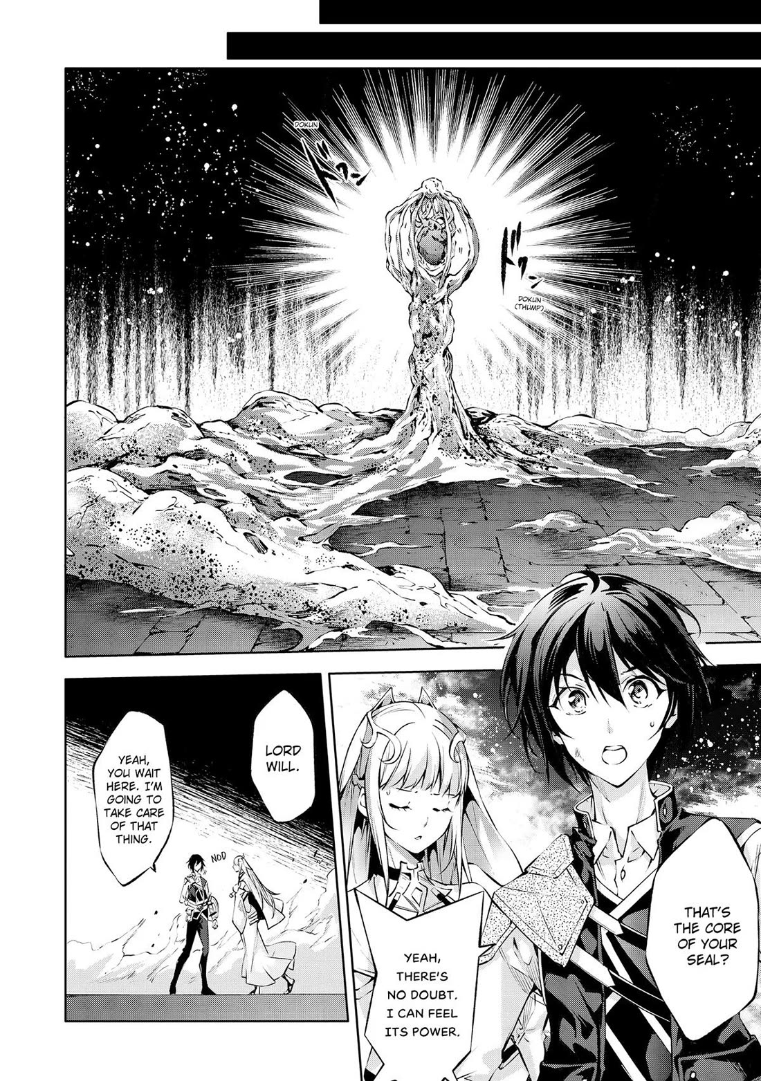 Kamigami ni Sodaterare Shimo no, Saikyou to Naru chapter 33 page 24