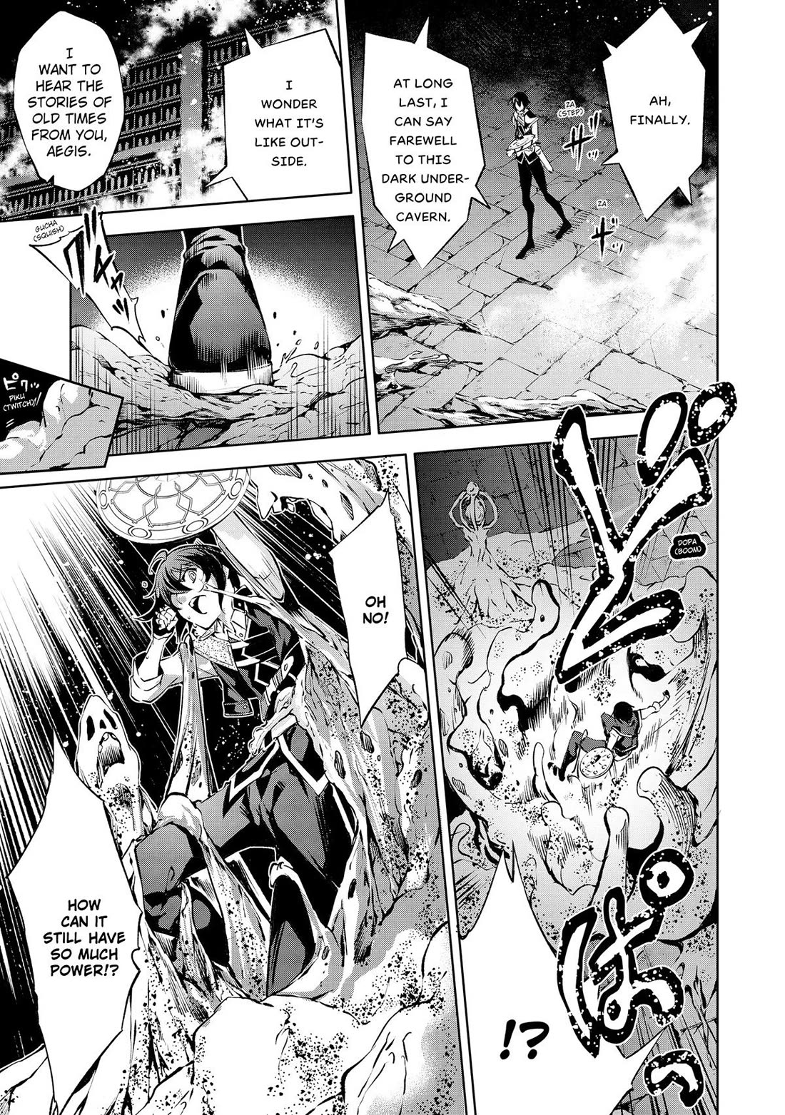 Kamigami ni Sodaterare Shimo no, Saikyou to Naru chapter 33 page 25