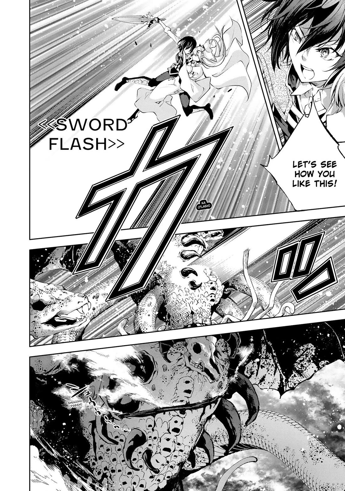 Kamigami ni Sodaterare Shimo no, Saikyou to Naru chapter 33 page 6