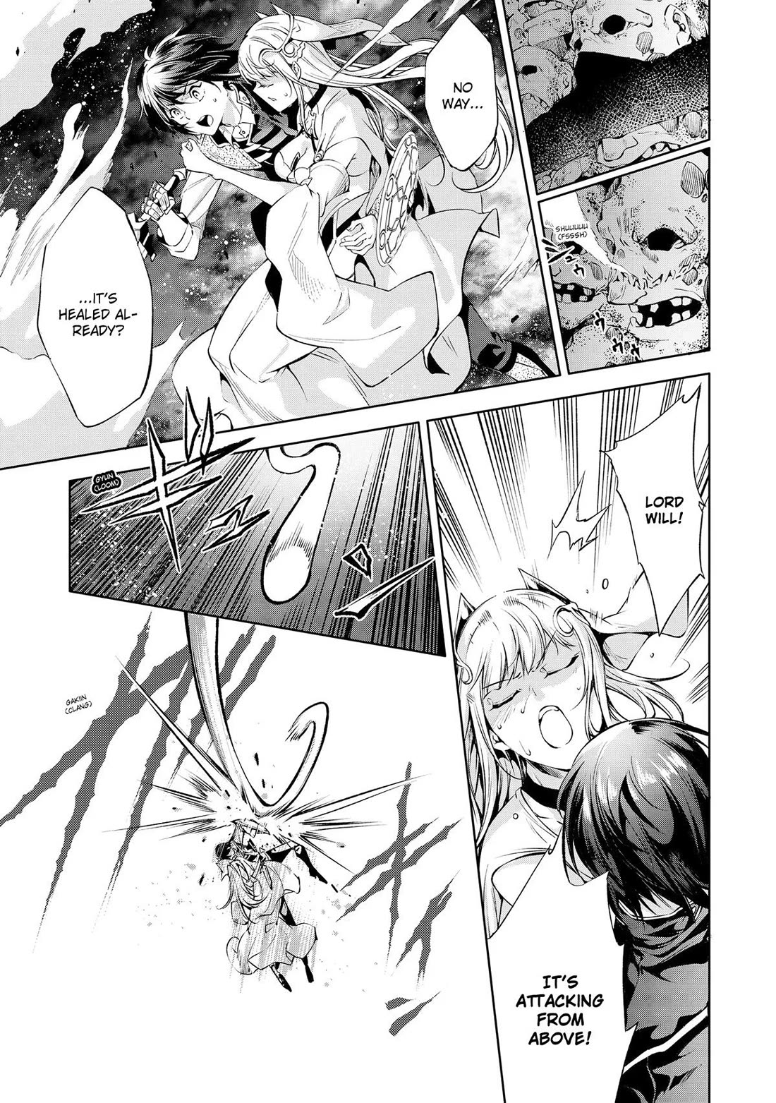 Kamigami ni Sodaterare Shimo no, Saikyou to Naru chapter 33 page 7