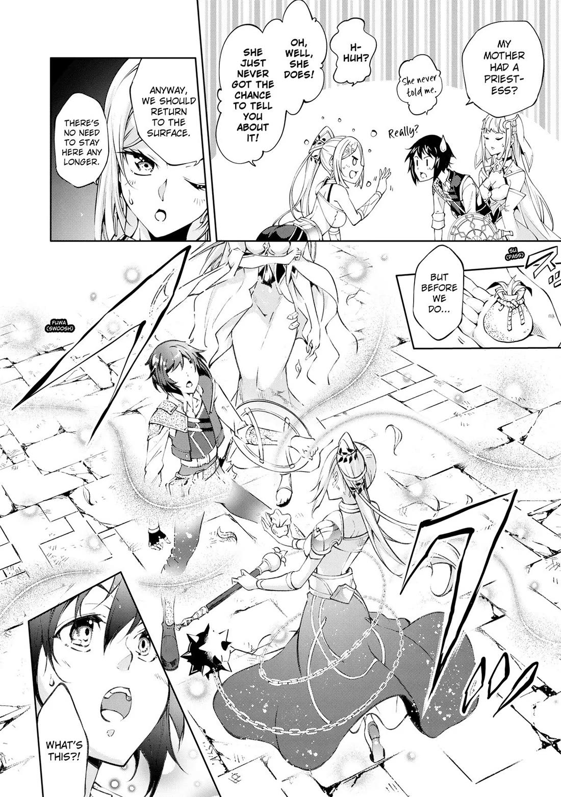 Kamigami ni Sodaterare Shimo no, Saikyou to Naru chapter 34 page 11