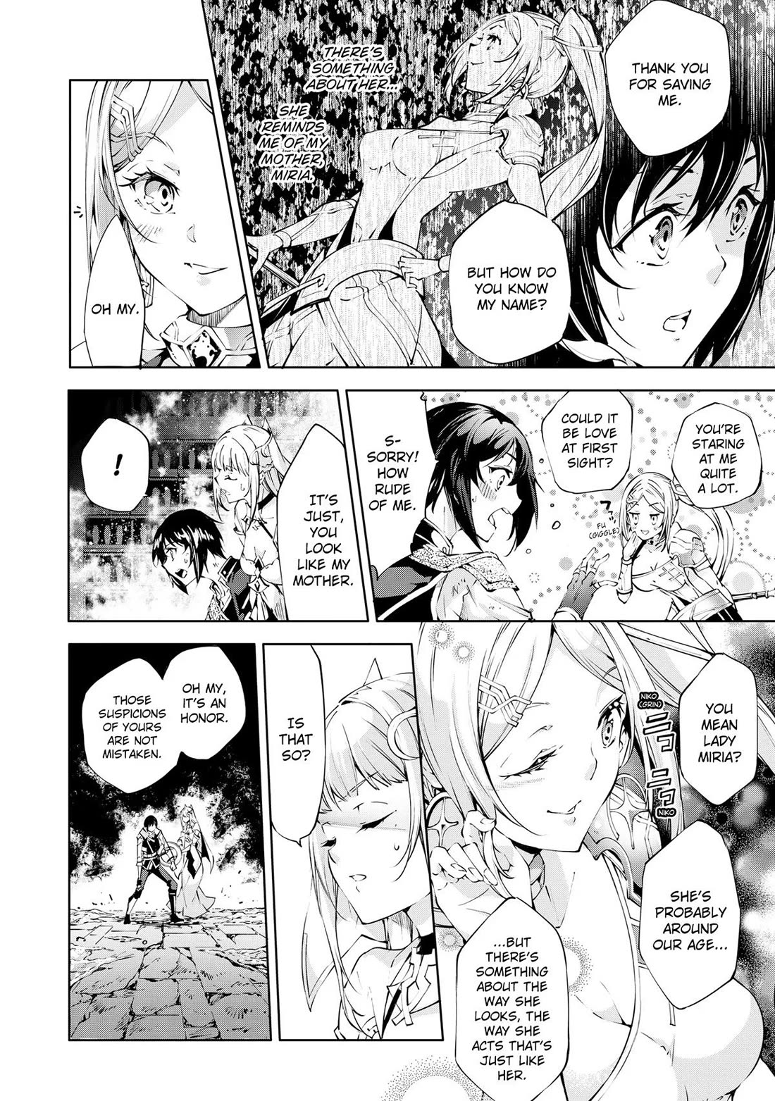 Kamigami ni Sodaterare Shimo no, Saikyou to Naru chapter 34 page 9