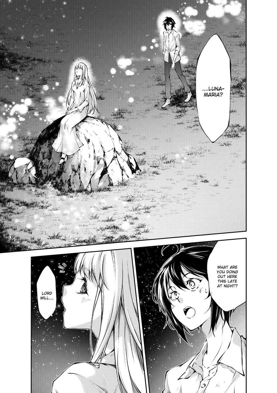 Kamigami ni Sodaterare Shimo no, Saikyou to Naru chapter 35 page 1