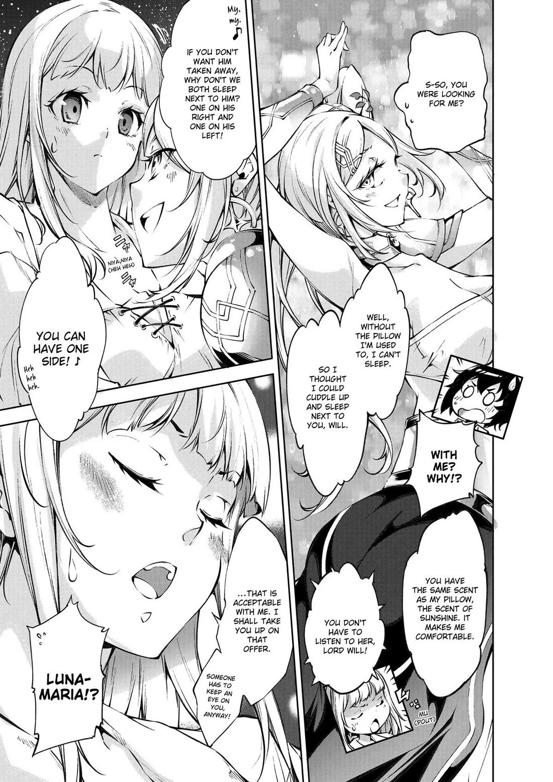 Kamigami ni Sodaterare Shimo no, Saikyou to Naru chapter 35 page 12