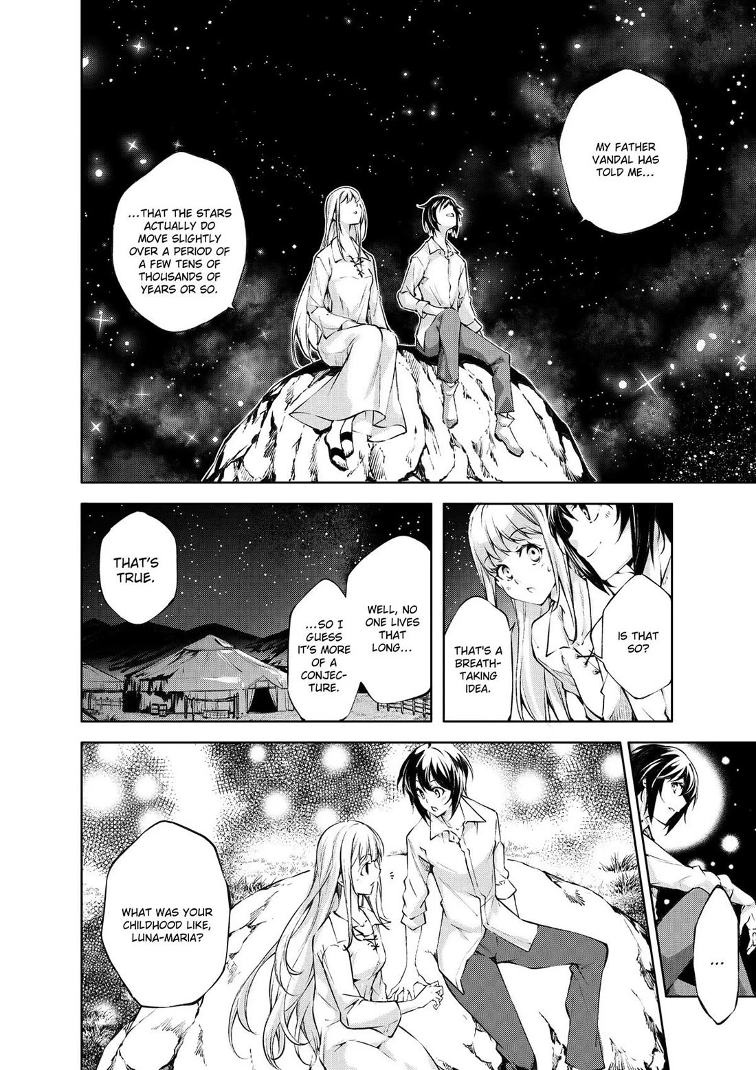 Kamigami ni Sodaterare Shimo no, Saikyou to Naru chapter 35 page 4