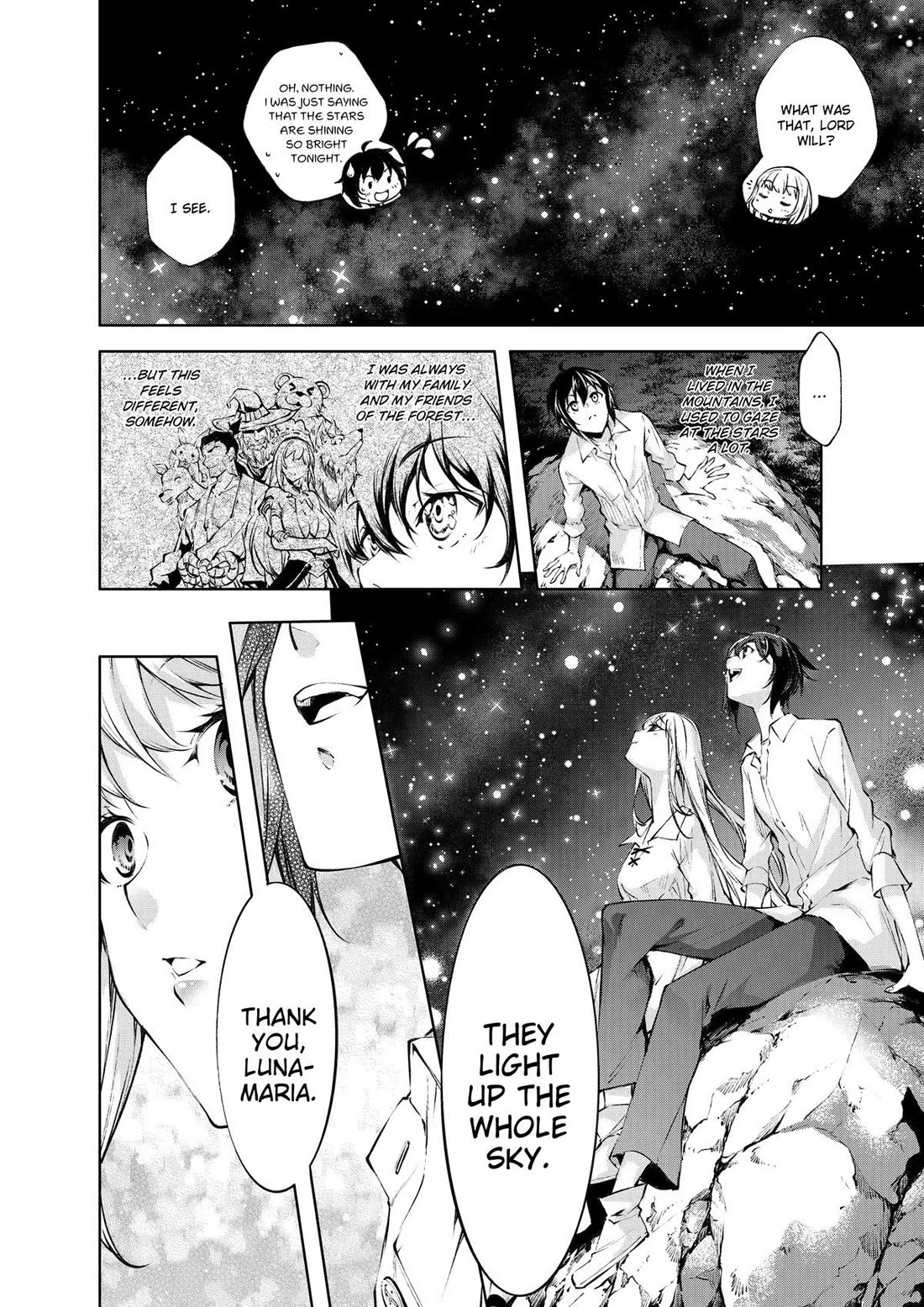 Kamigami ni Sodaterare Shimo no, Saikyou to Naru chapter 35 page 8