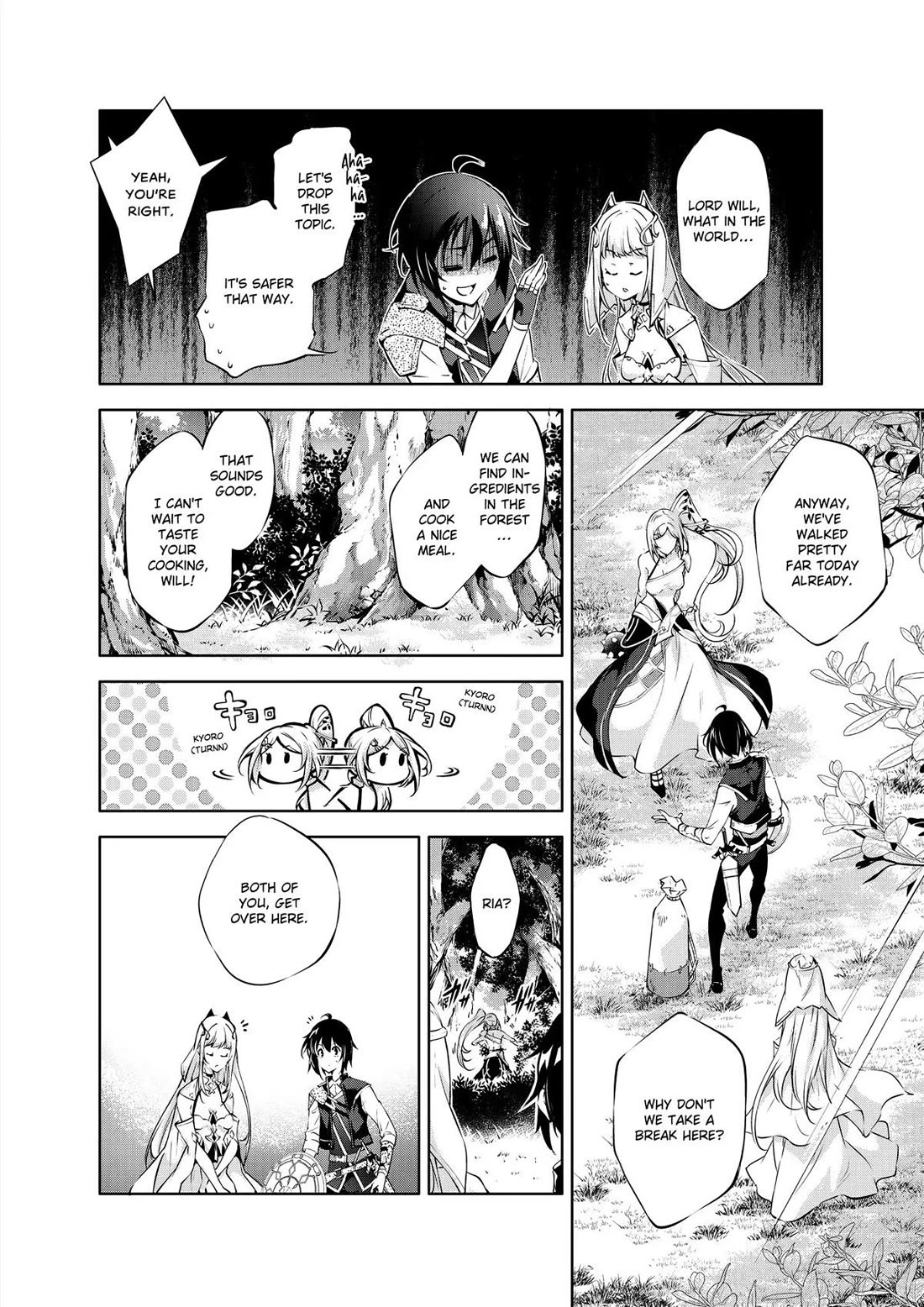 Kamigami ni Sodaterare Shimo no, Saikyou to Naru chapter 36 page 10