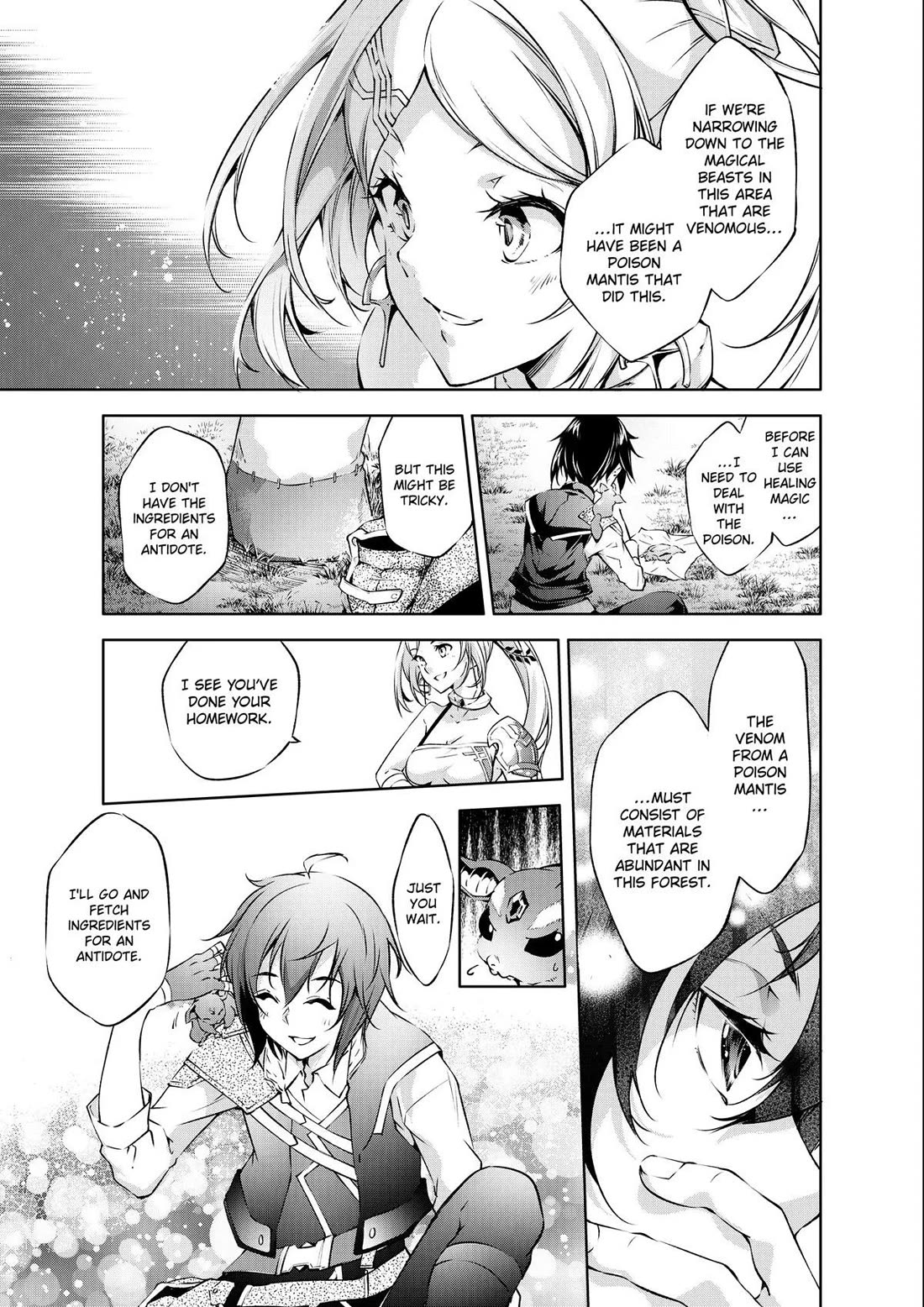 Kamigami ni Sodaterare Shimo no, Saikyou to Naru chapter 36 page 15