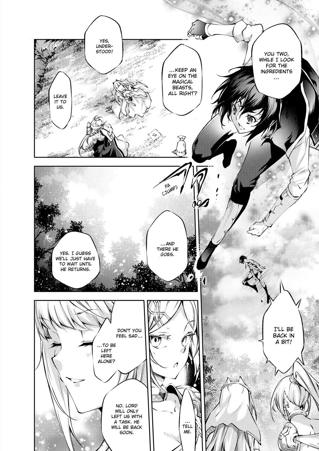 Kamigami ni Sodaterare Shimo no, Saikyou to Naru chapter 36 page 16