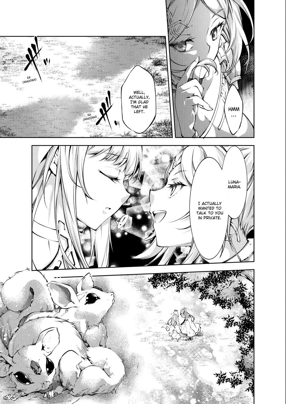 Kamigami ni Sodaterare Shimo no, Saikyou to Naru chapter 36 page 17