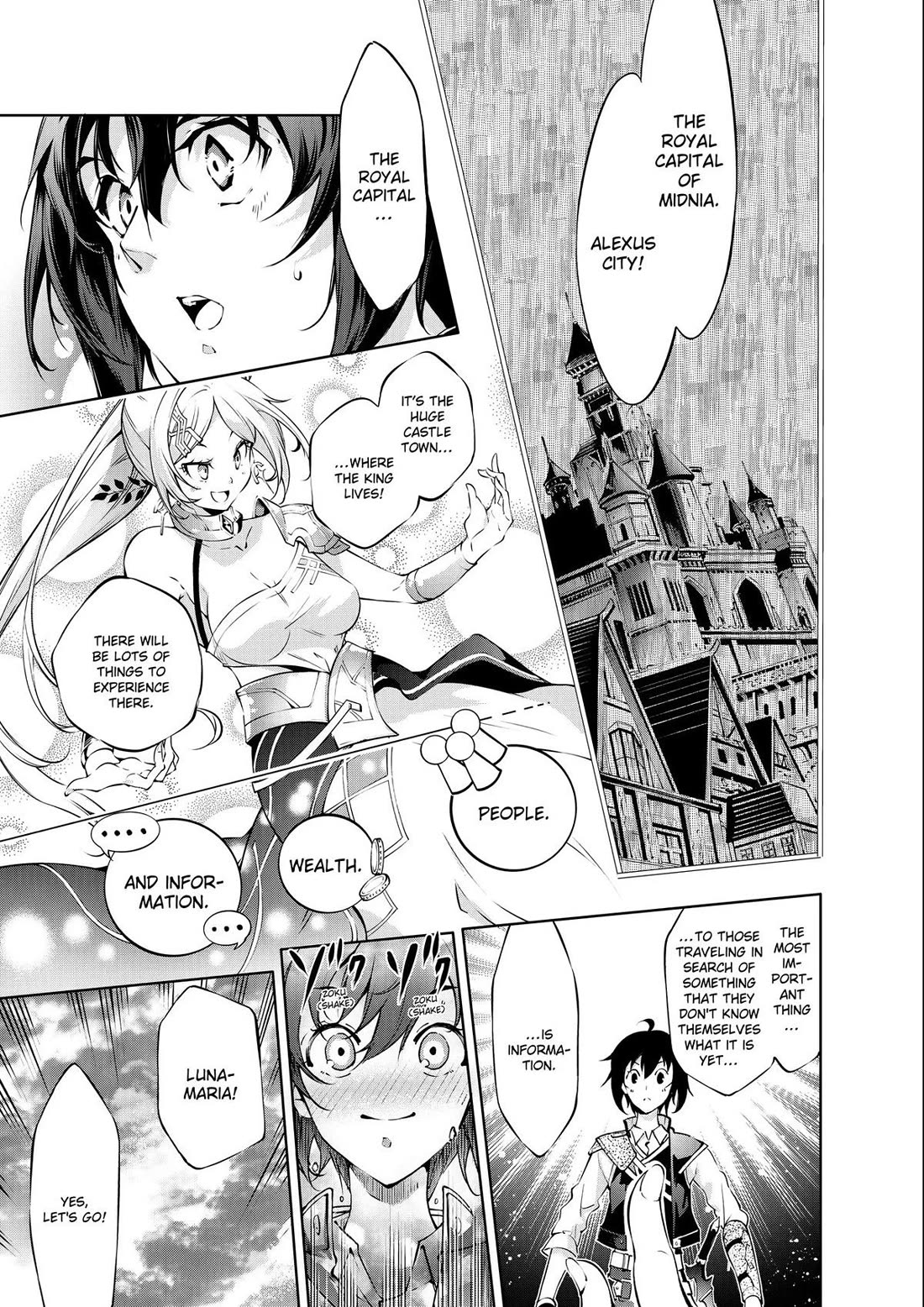 Kamigami ni Sodaterare Shimo no, Saikyou to Naru chapter 36 page 5