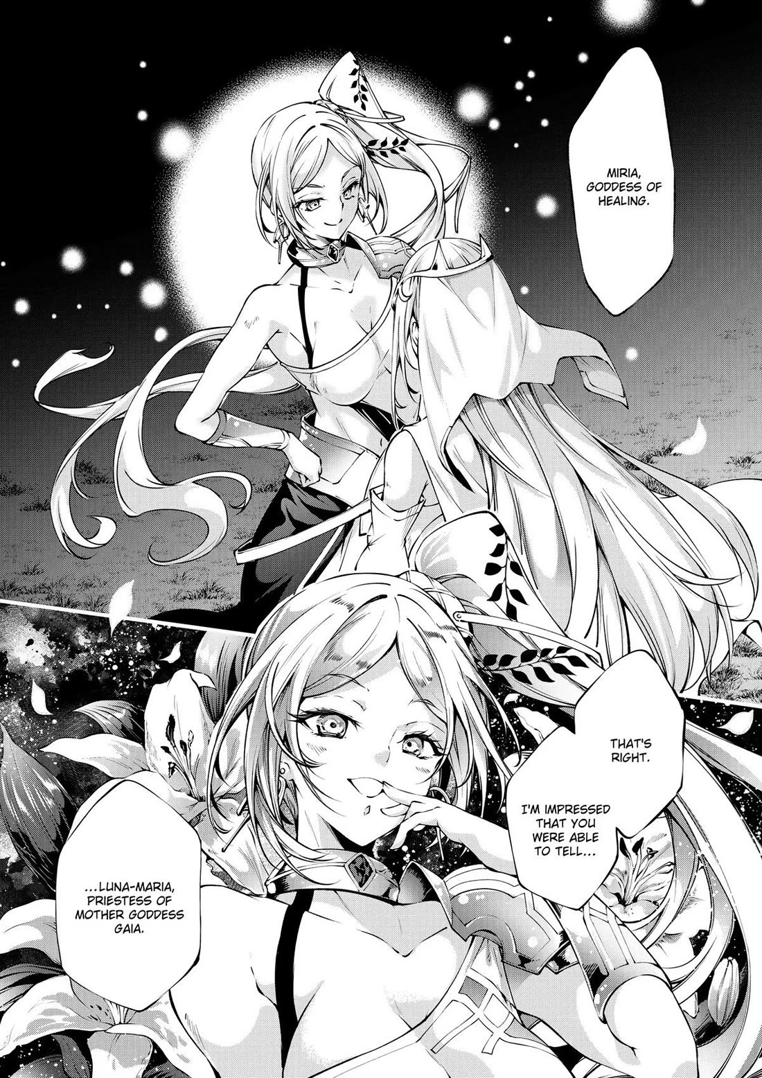 Kamigami ni Sodaterare Shimo no, Saikyou to Naru chapter 37 page 1