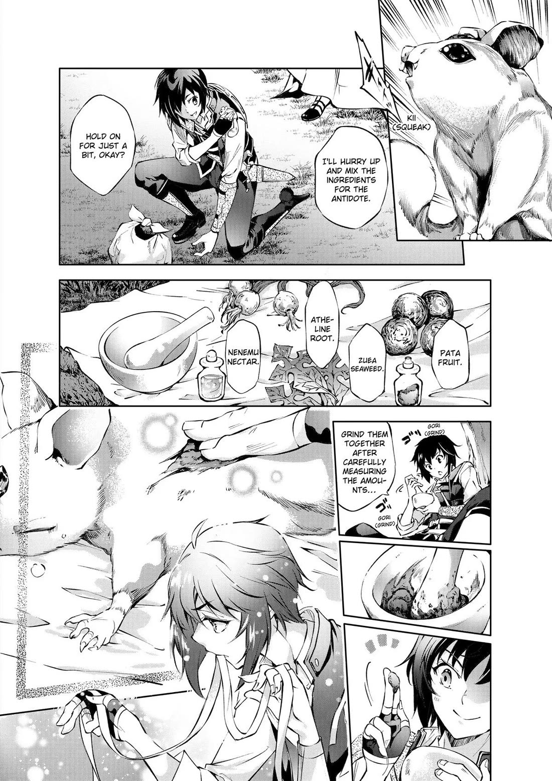 Kamigami ni Sodaterare Shimo no, Saikyou to Naru chapter 37 page 10