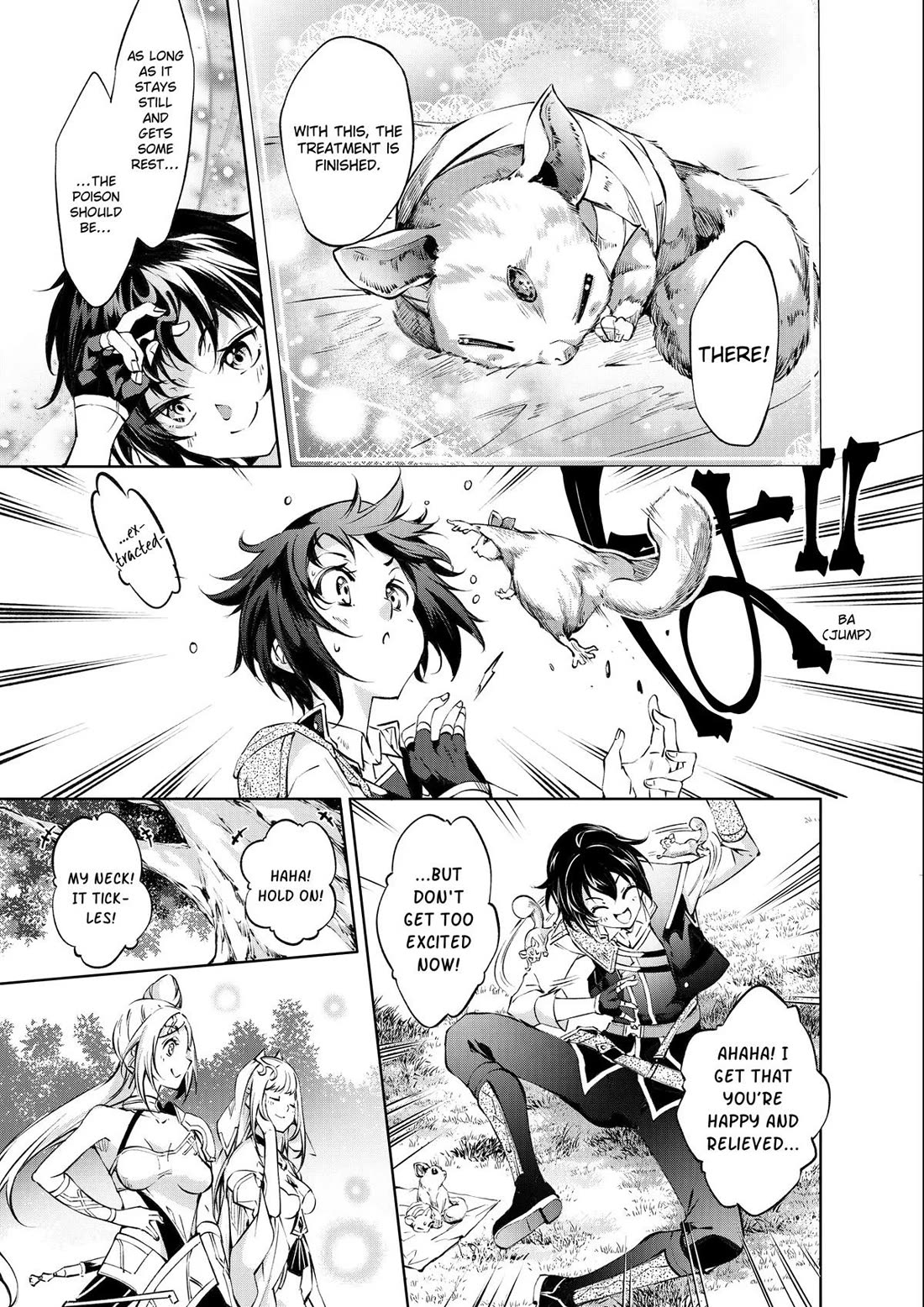 Kamigami ni Sodaterare Shimo no, Saikyou to Naru chapter 37 page 11