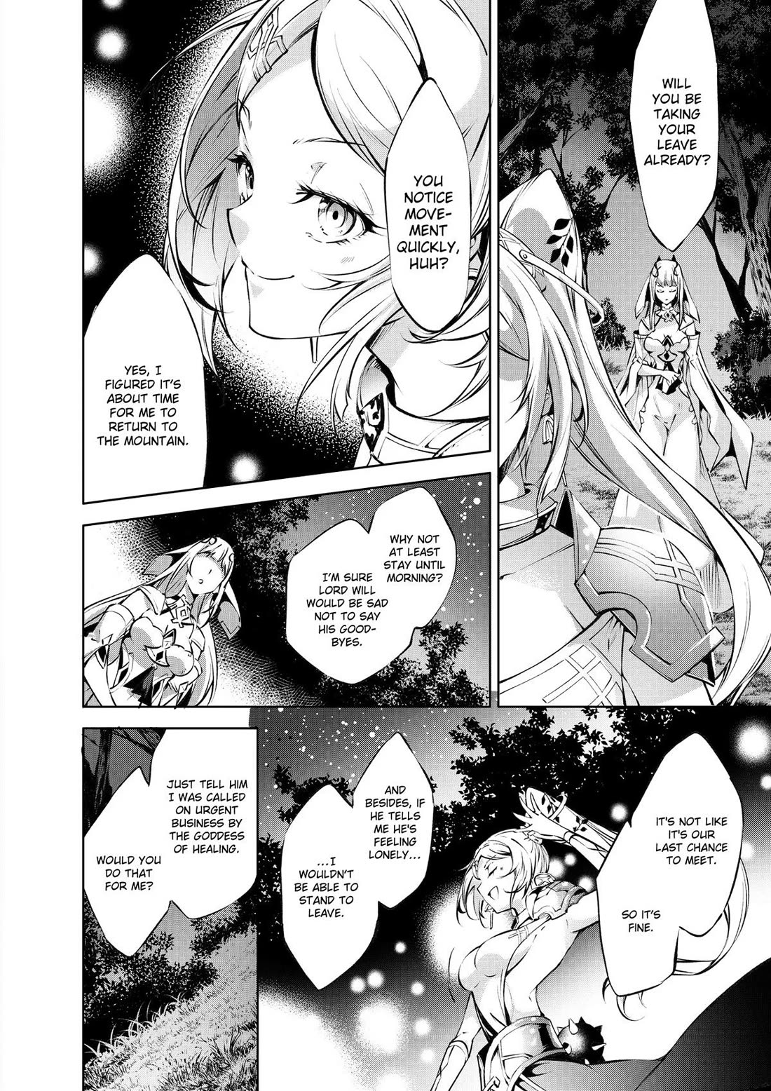 Kamigami ni Sodaterare Shimo no, Saikyou to Naru chapter 37 page 14