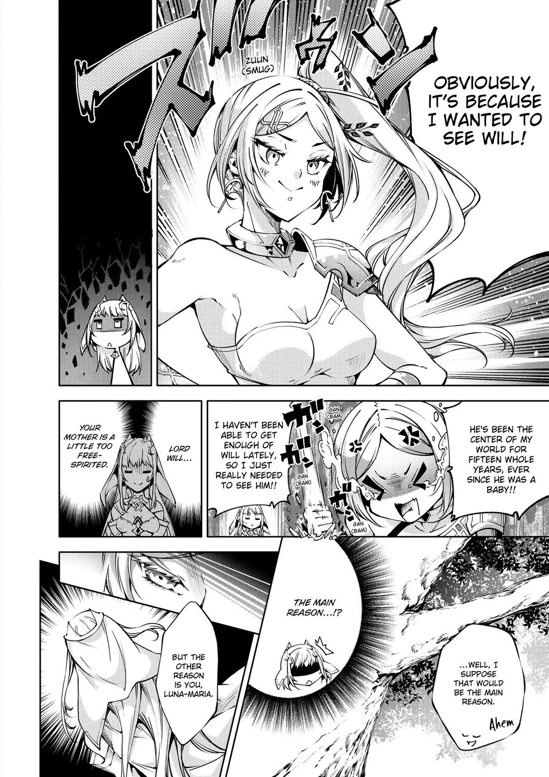 Kamigami ni Sodaterare Shimo no, Saikyou to Naru chapter 37 page 4