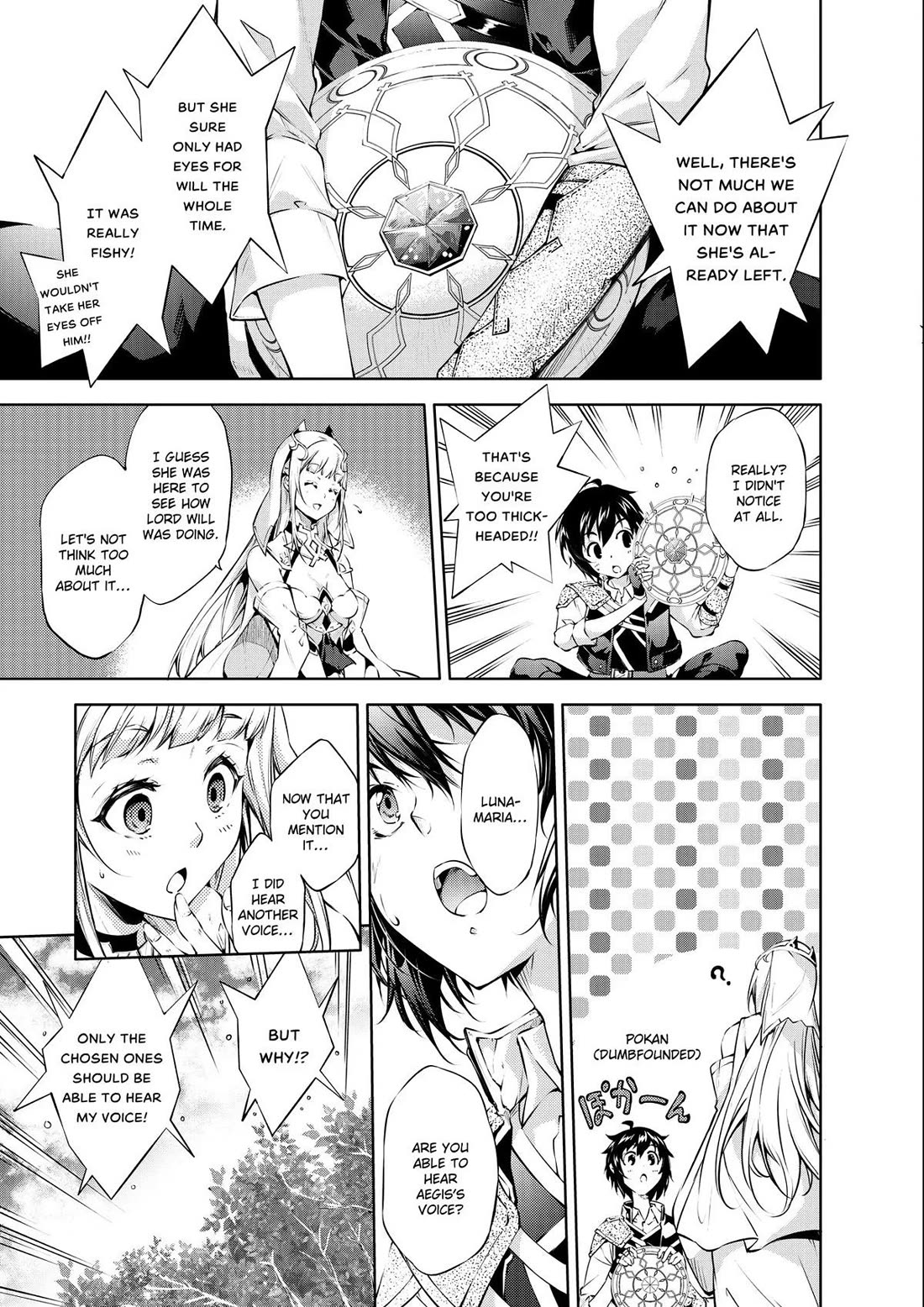 Kamigami ni Sodaterare Shimo no, Saikyou to Naru chapter 38 page 3