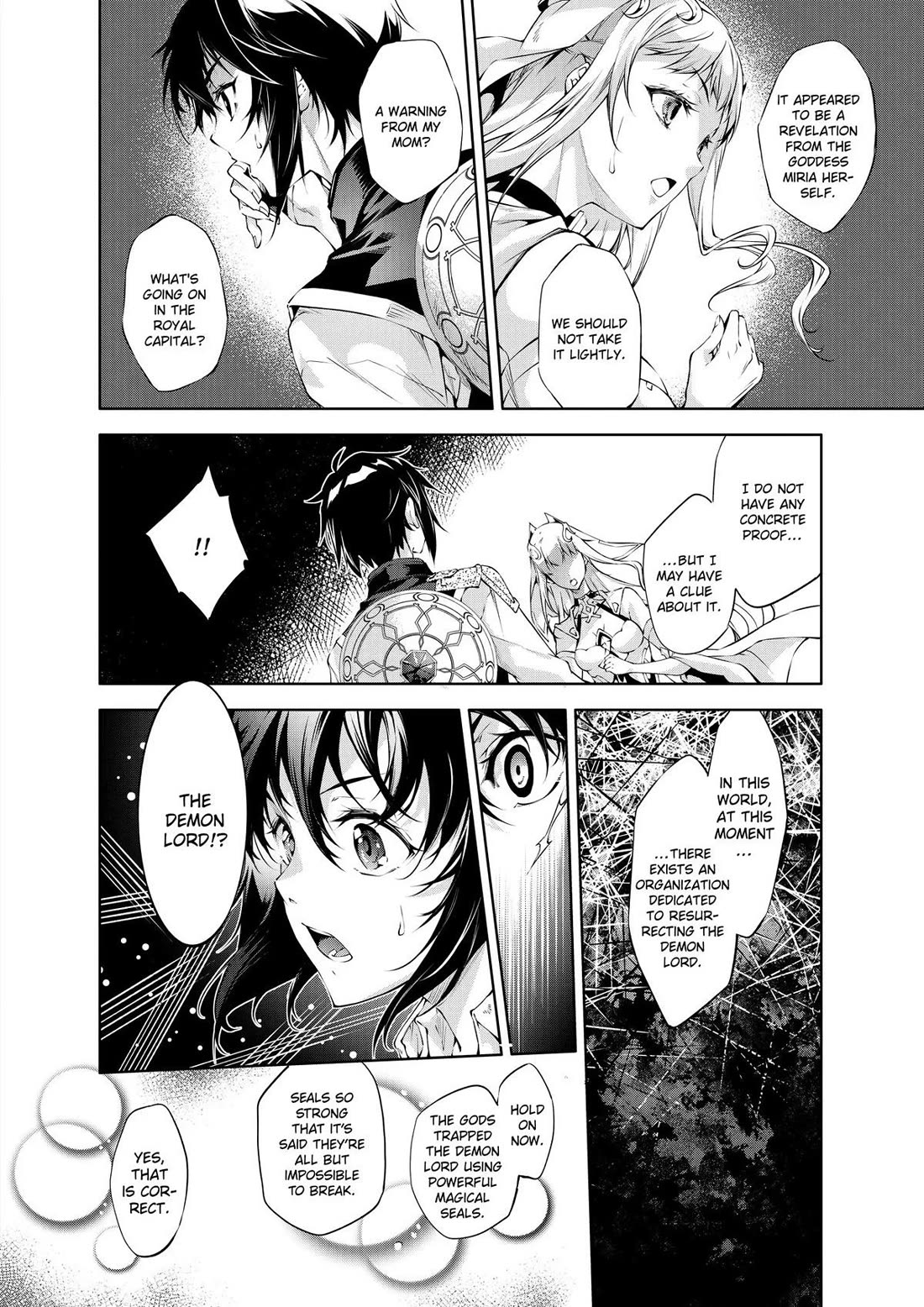 Kamigami ni Sodaterare Shimo no, Saikyou to Naru chapter 38 page 6