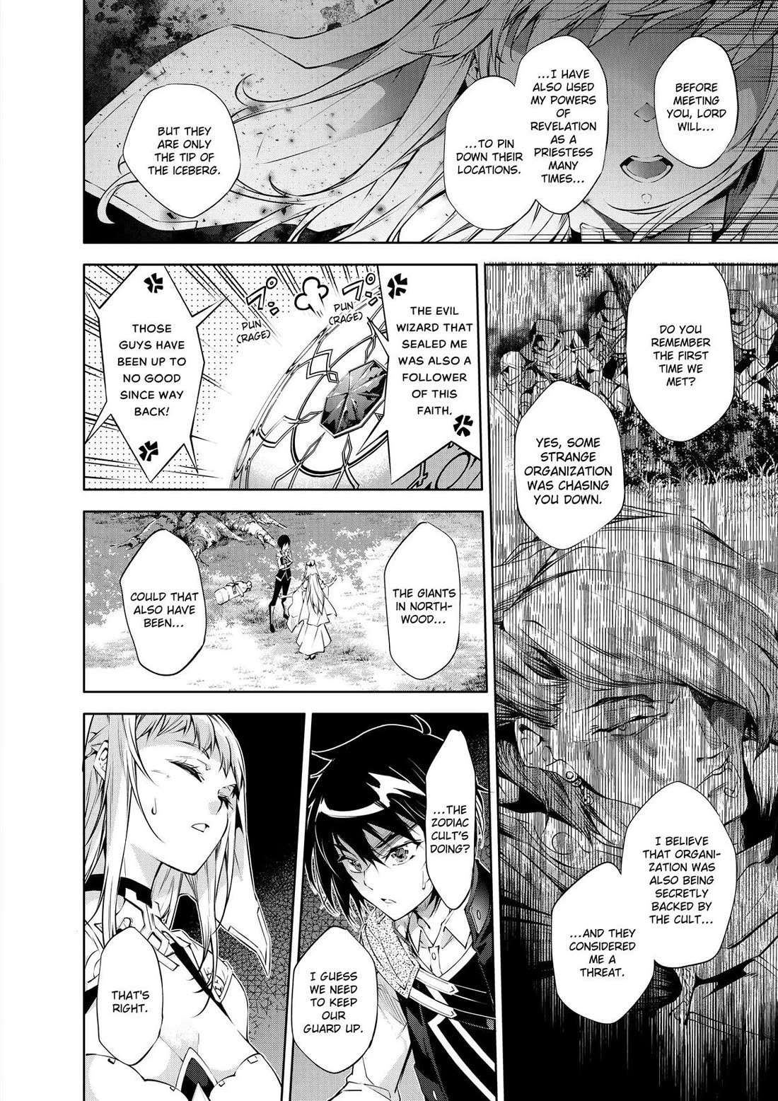 Kamigami ni Sodaterare Shimo no, Saikyou to Naru chapter 38 page 8